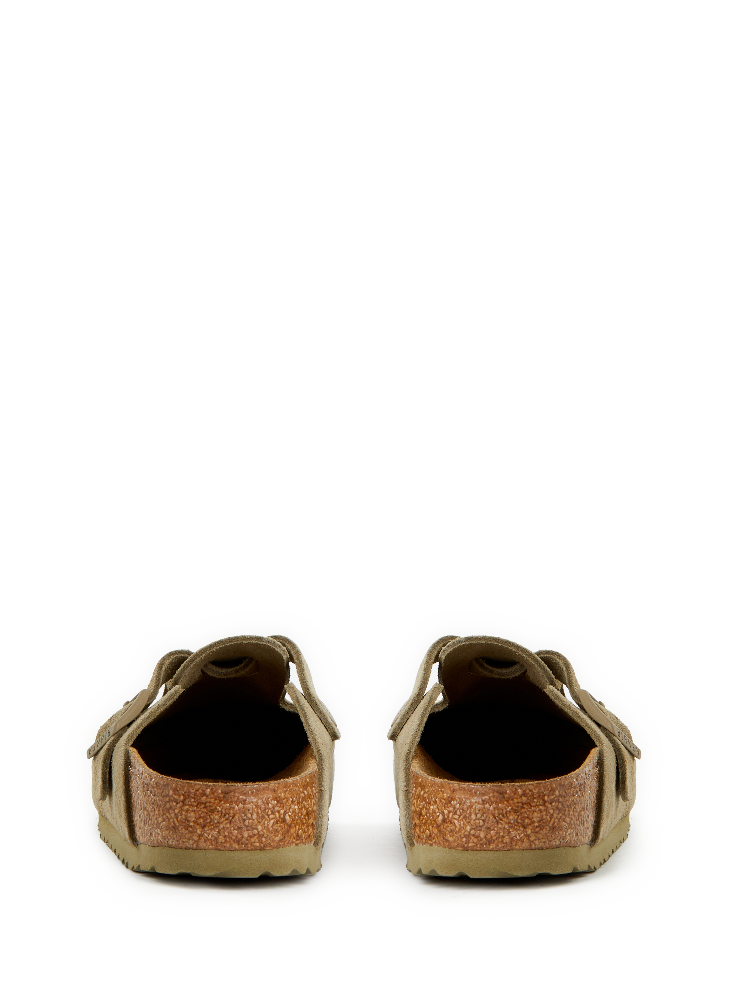 Sabots Boston en cuir  Vert