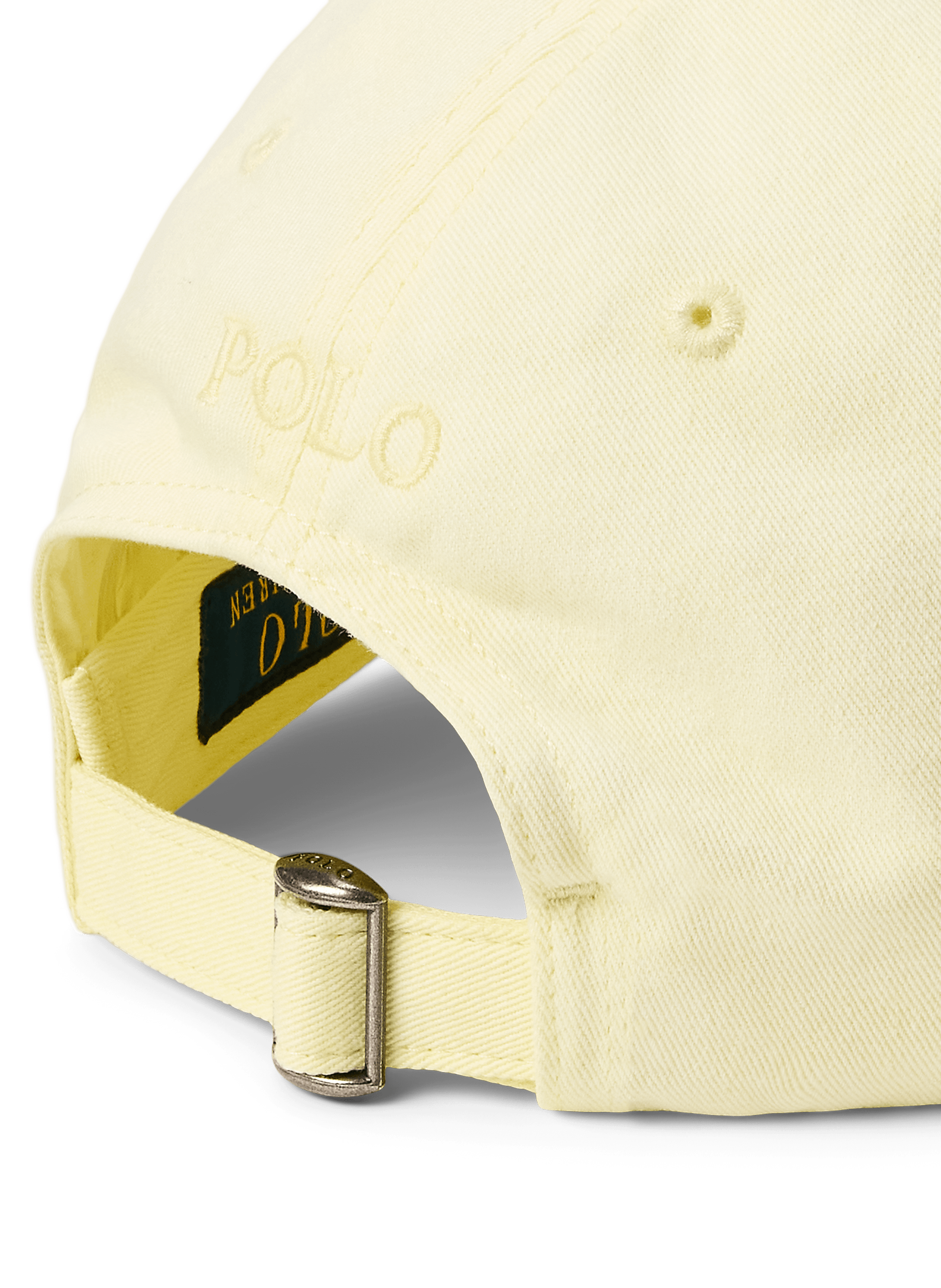 Casquette brodée en coton POLO RALPH LAUREN Vert