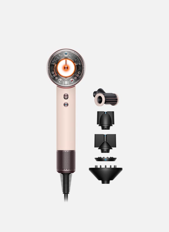Supersonic Nural Straight to Wavy Hair in Rose Gold and Ceramic by DYSON DYSON Supersonic Nural Straight to Wavy Hair in Rose Gold and Ceramic