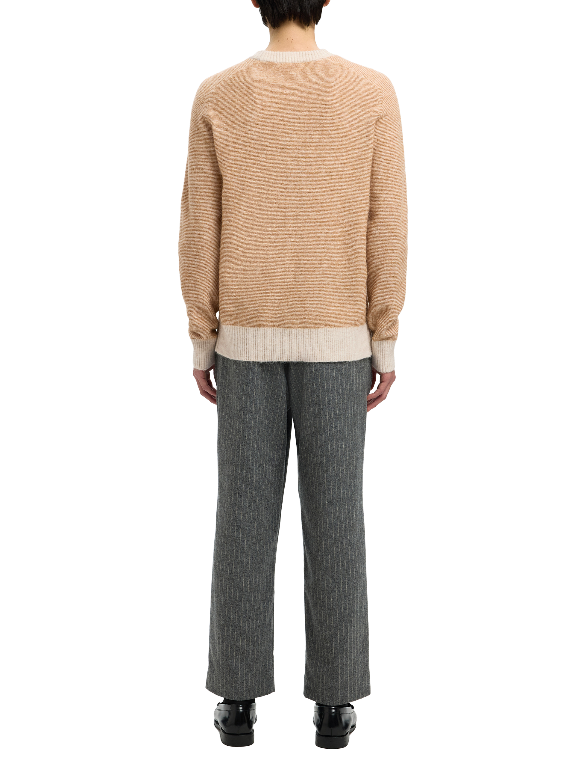 Cotton-blend jumper SELECTED Brown