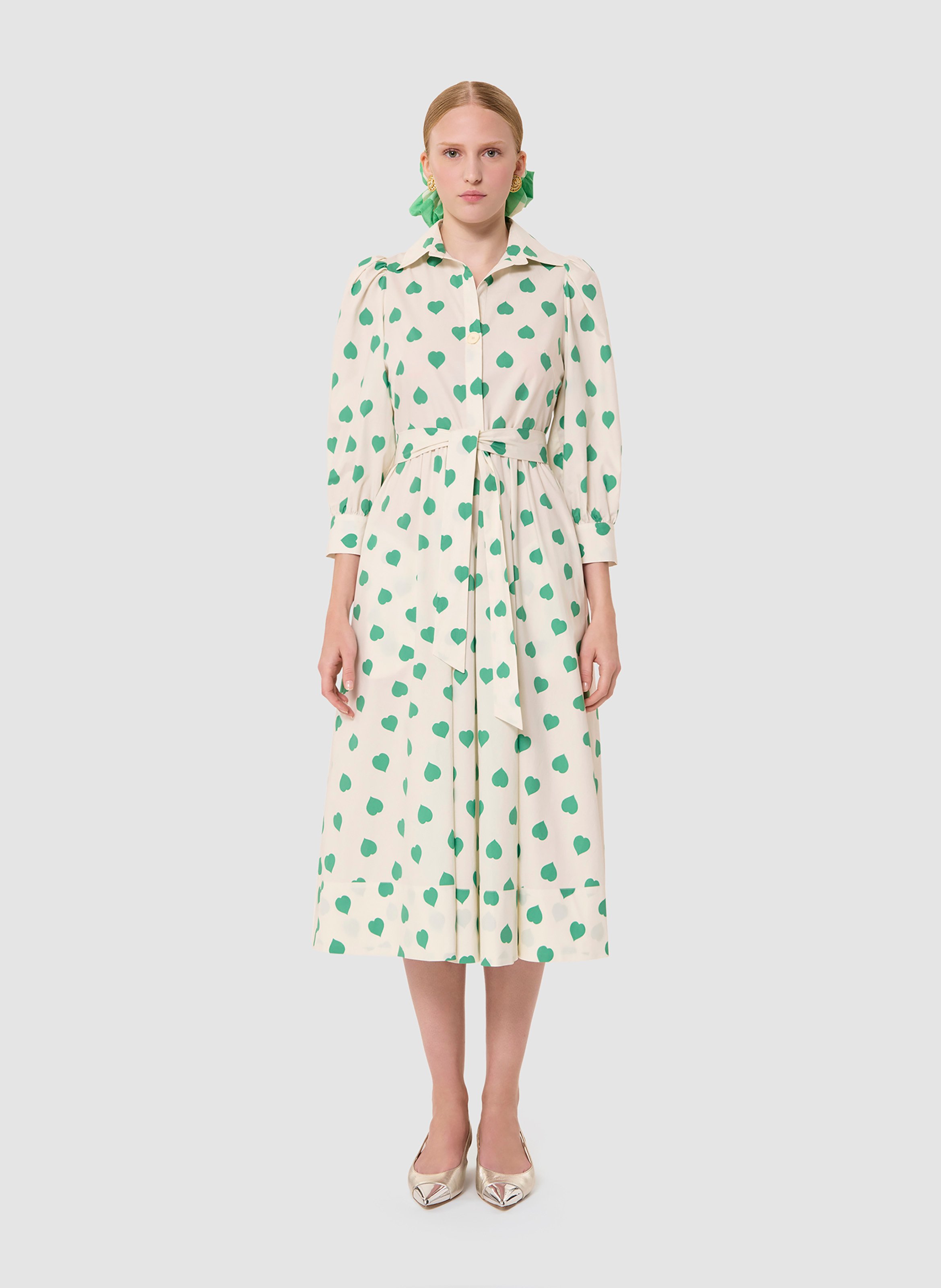 Robe rivoltine TARA JARMON Vert