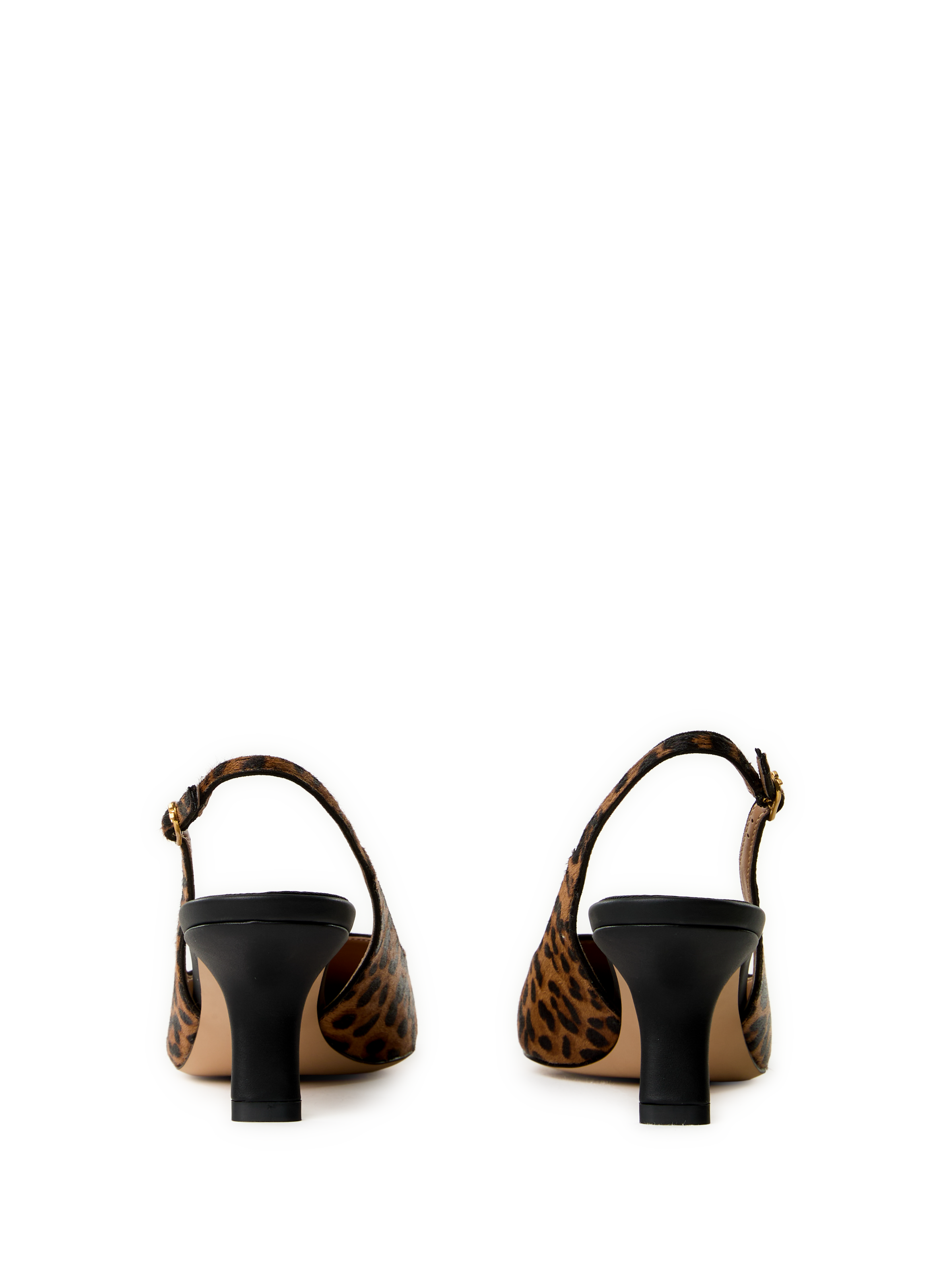 Sling-back aspect léopard SAM EDELMAN Multicolore