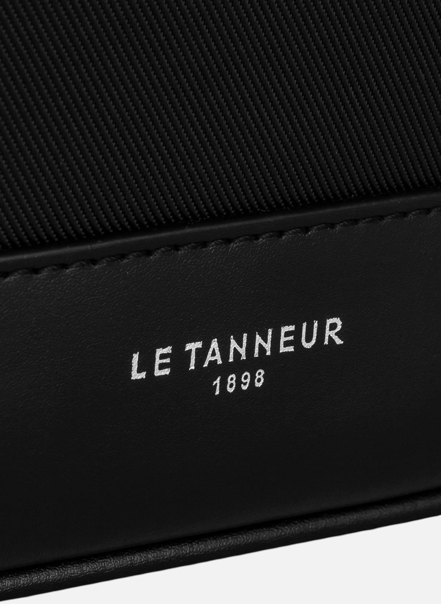 Petite sacoche gaspard LE TANNEUR Noir