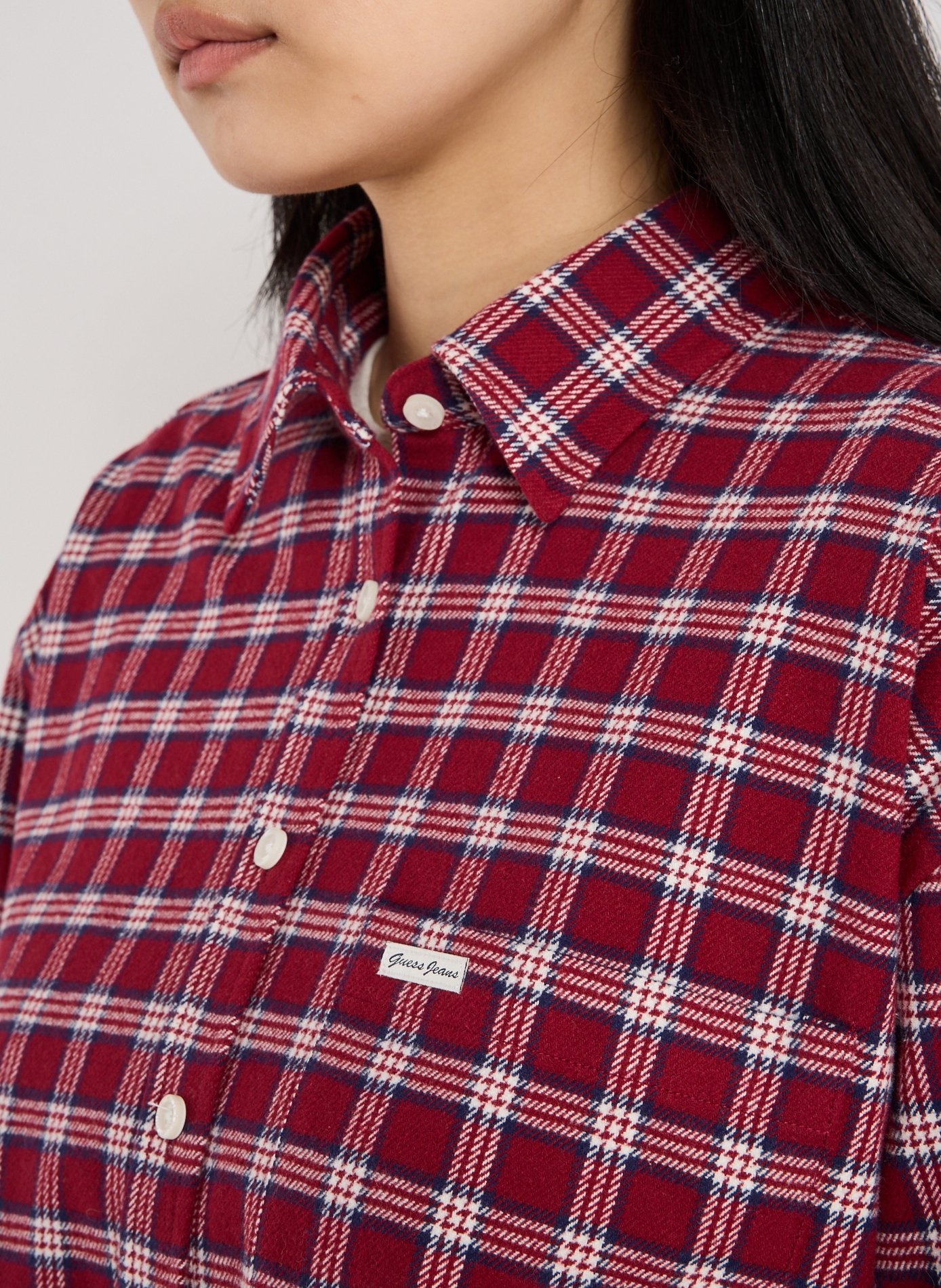 Check cotton Shirt GUESS Multicolour