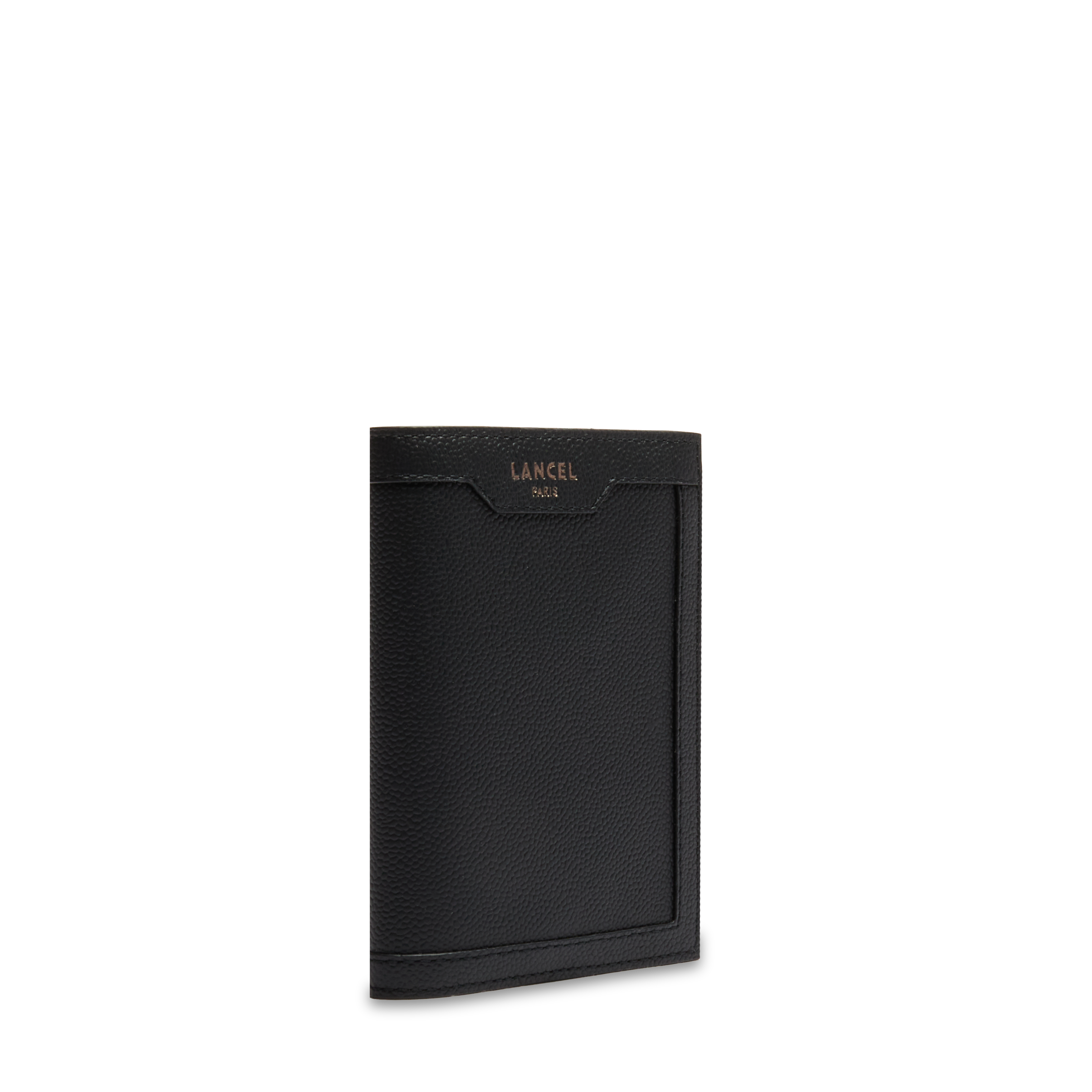 Porte-passeport charlie de lancel en cuir LANCEL Noir