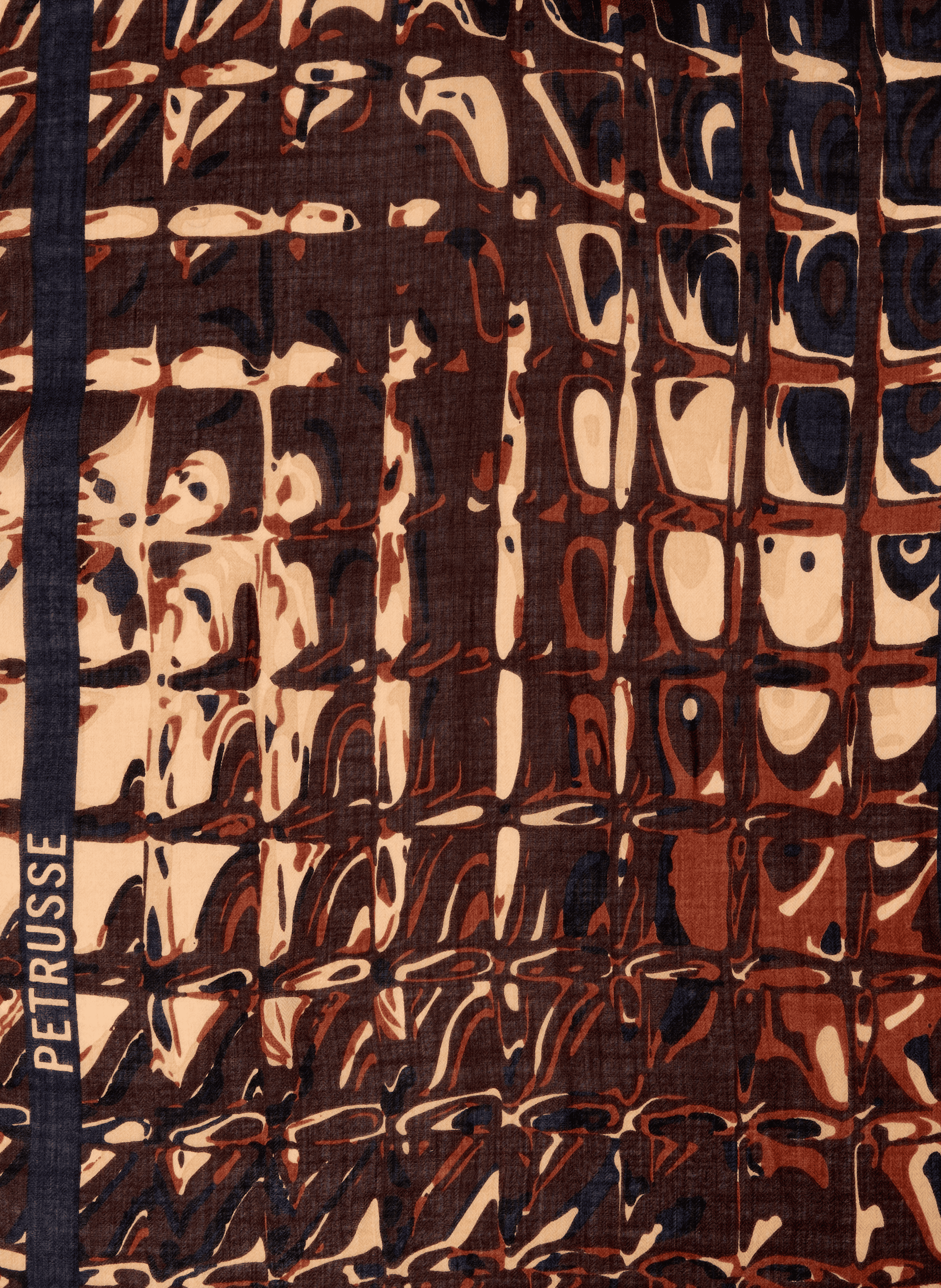 Wool scarf PETRUSSE Multicolour