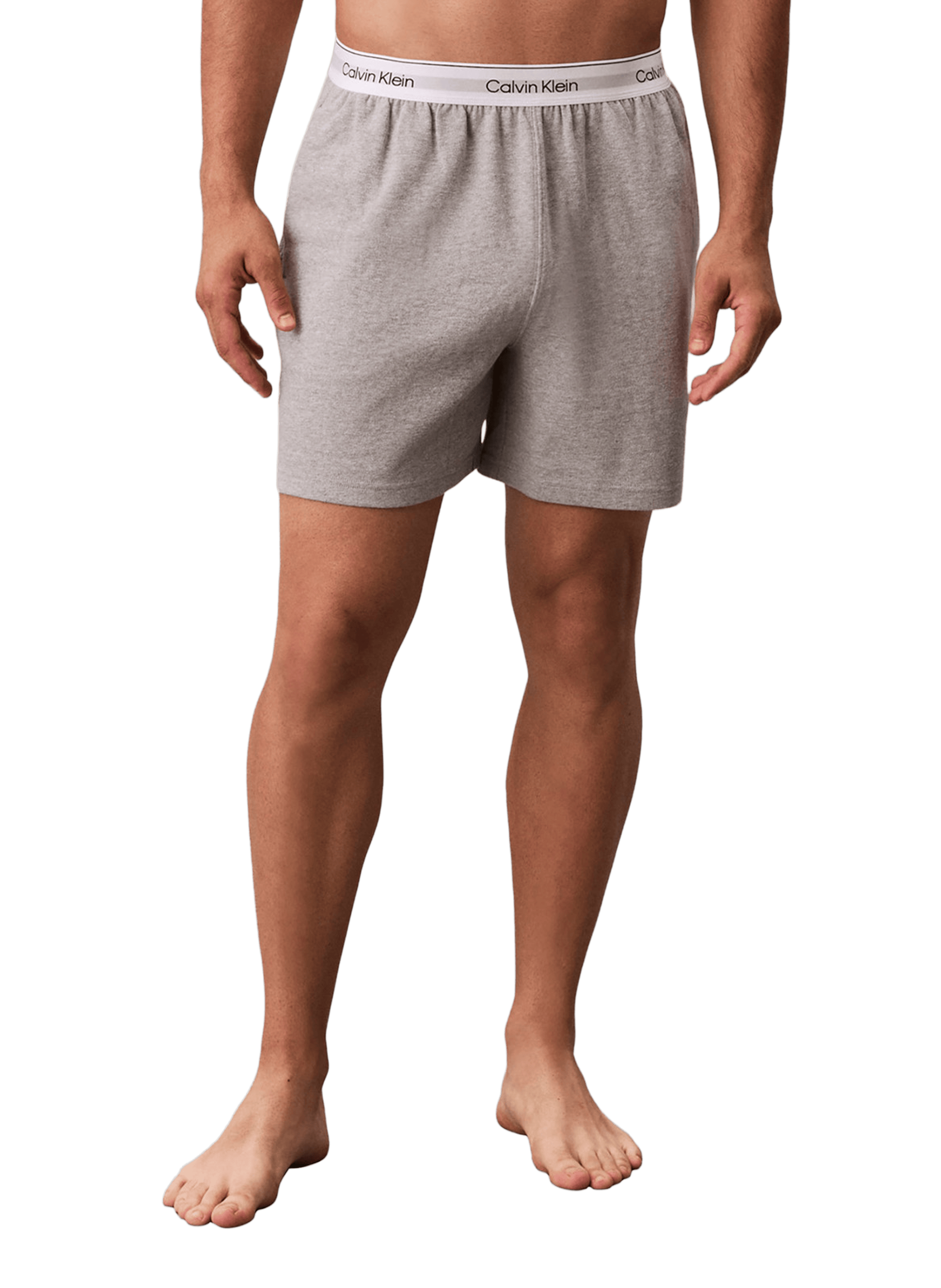 Cotton pyjama shorts CALVIN KLEIN Grey