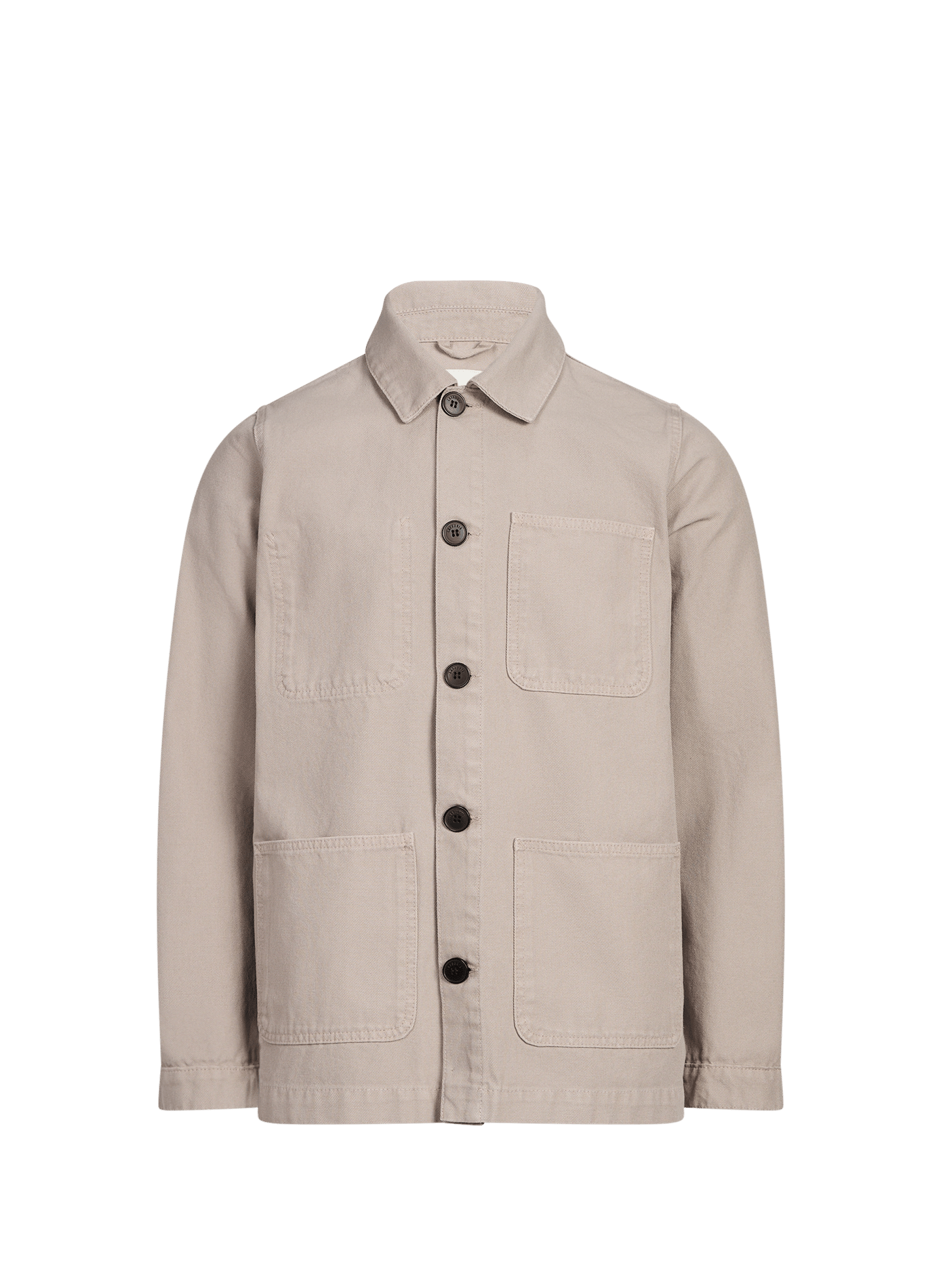 Veste col tailleur en coton LAFAURIE Beige