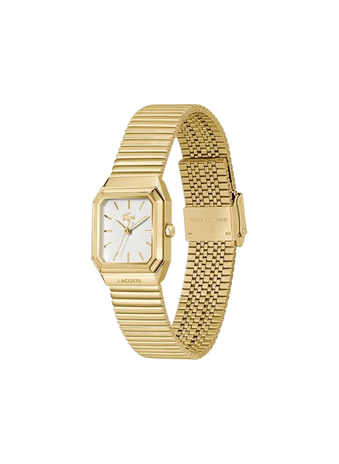 Montre quartz René en acier inoxydable LACOSTE MONTRES Blanc