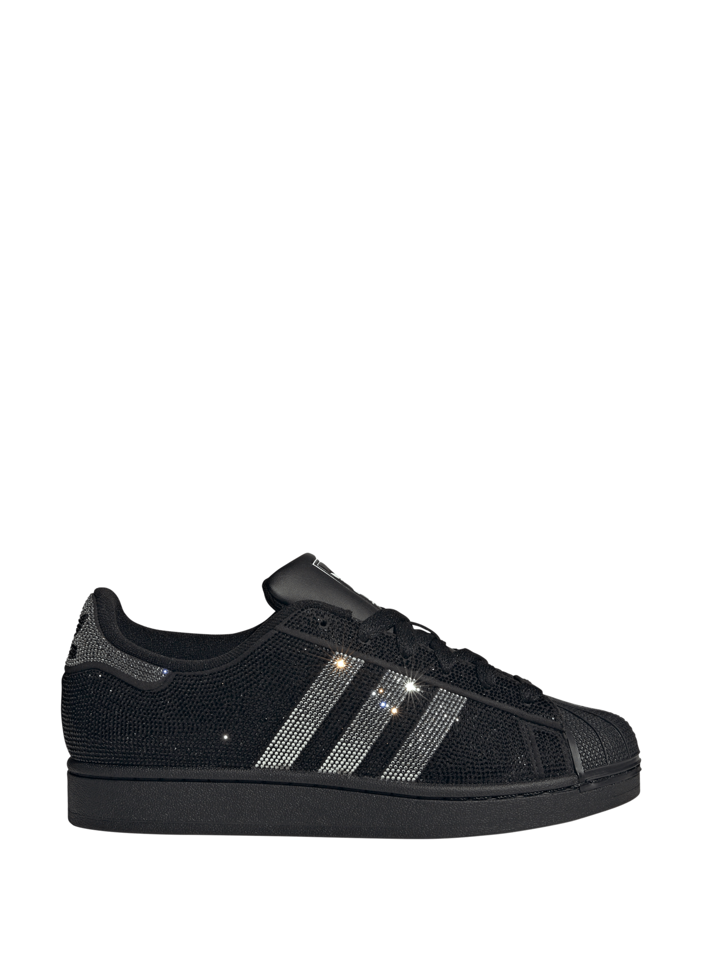 Baskets Superstar II à strass  ADIDAS Black