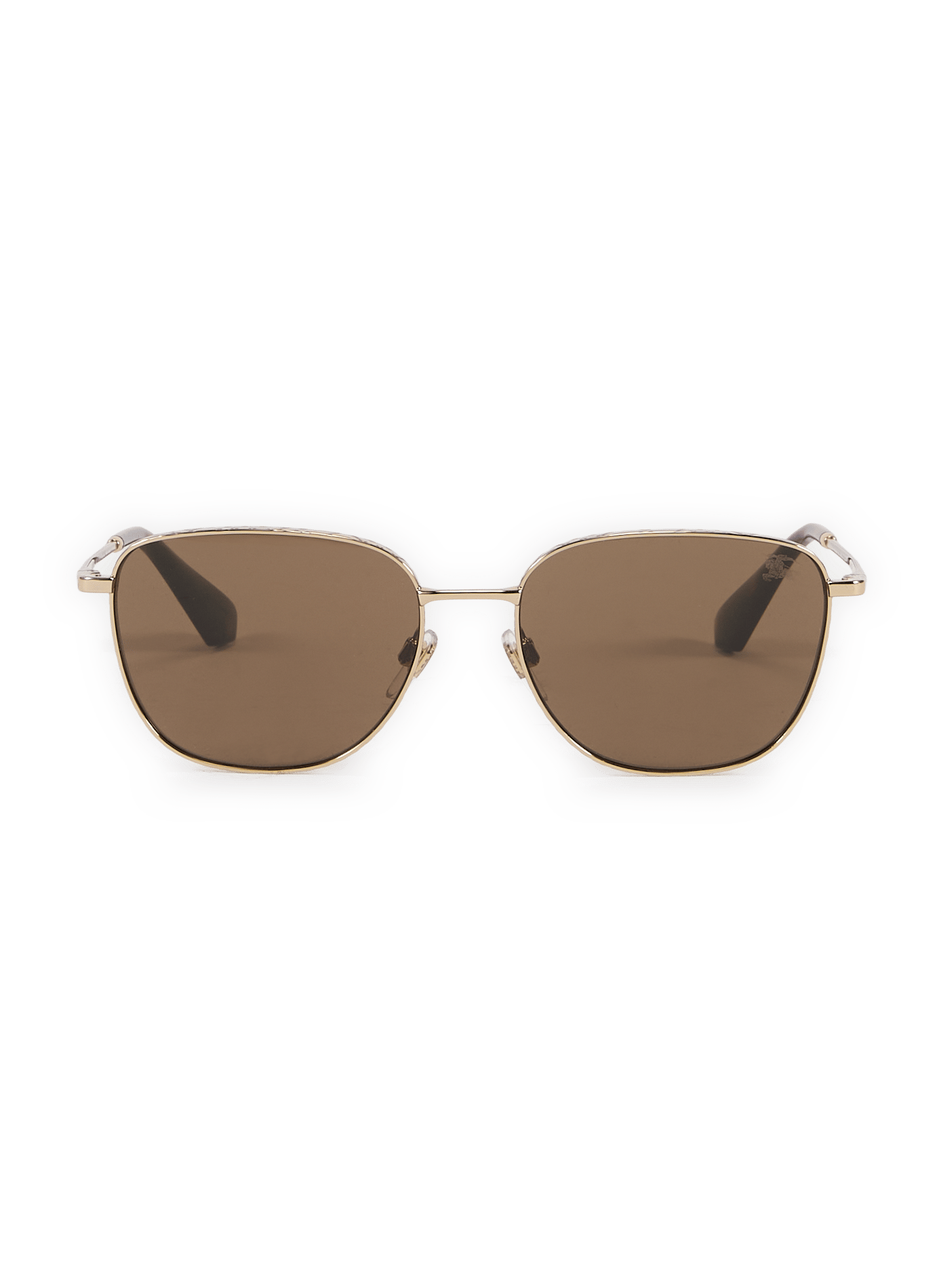 Metallic Sunglasses BURBERRY Brown