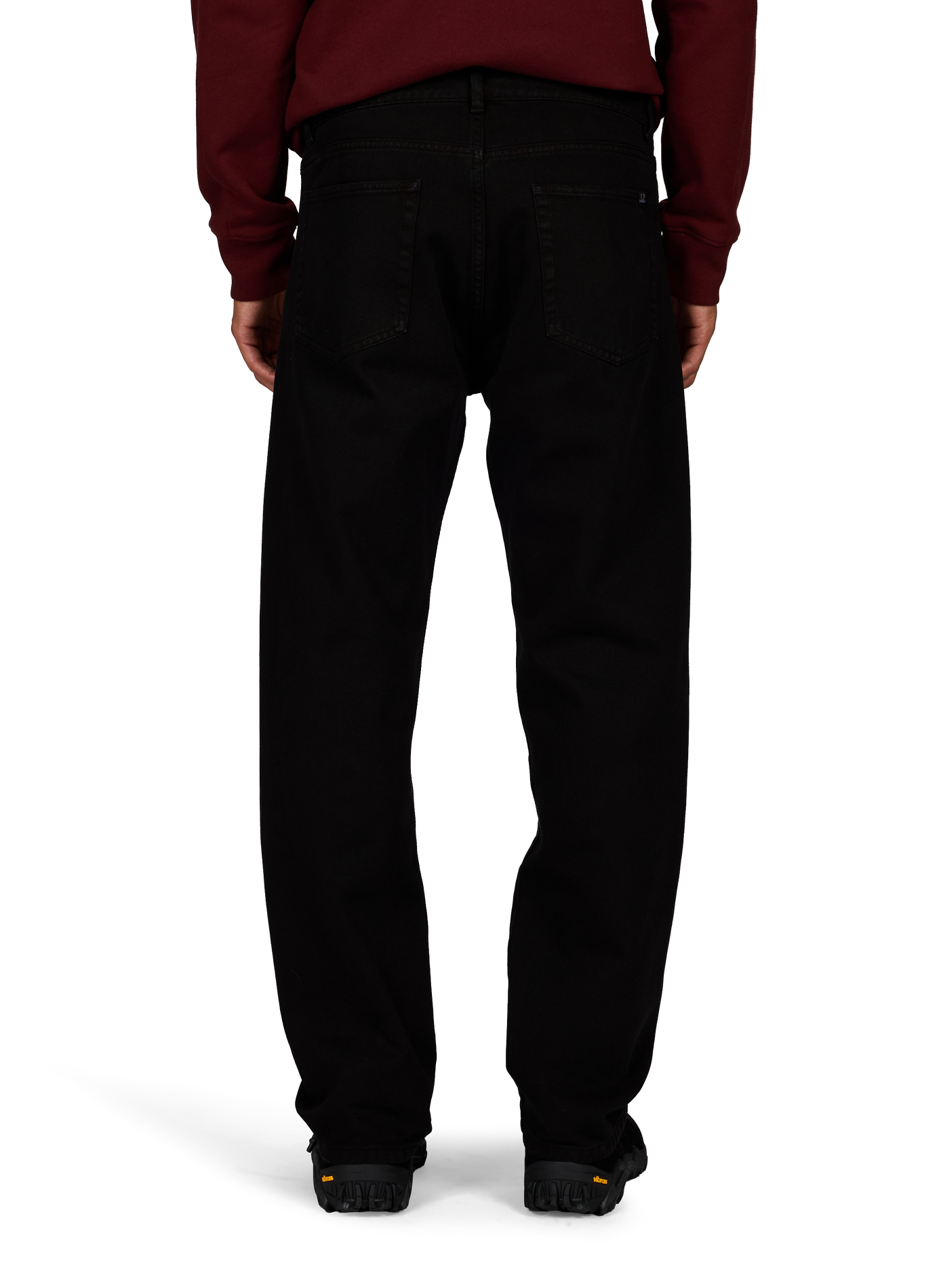 Straight-cut jeans CP COMPANY Black