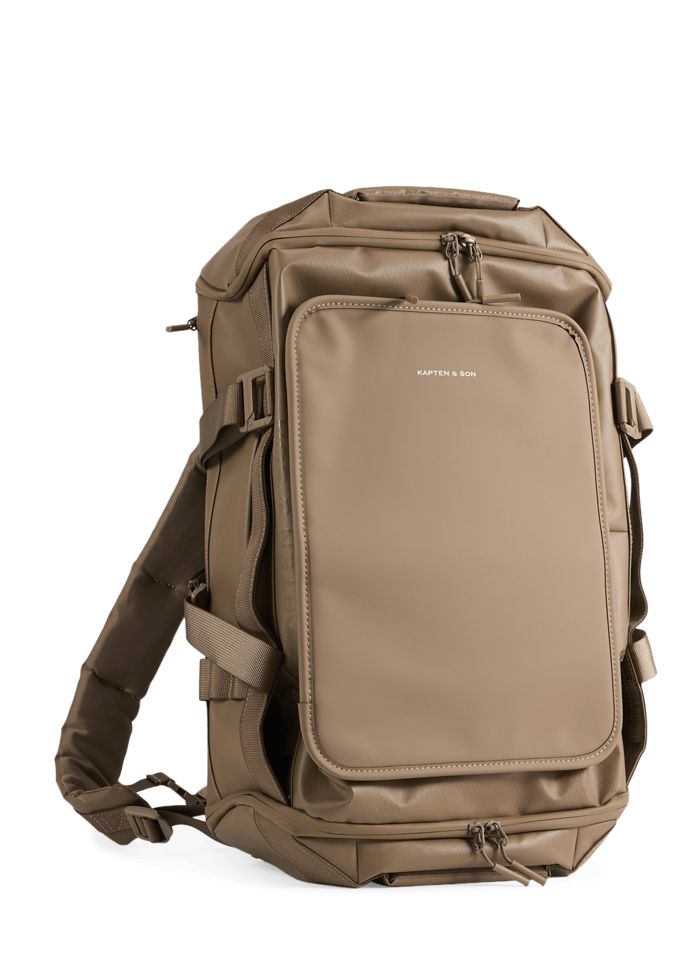 Lissabon Duffle-Rucksack KAPTEN & SON Braun
