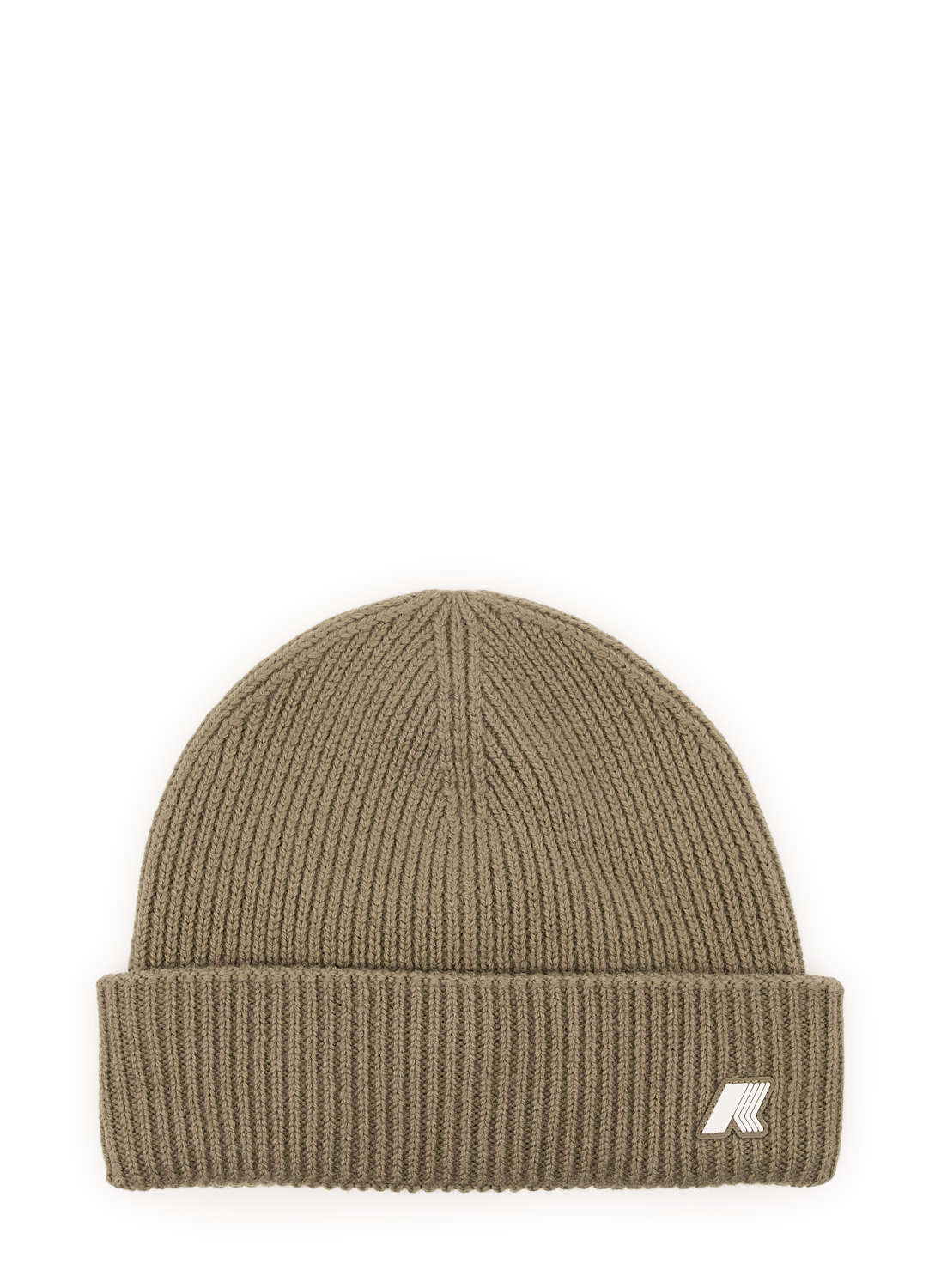 Geribbelde Brice muts met logo K-WAY Kaki