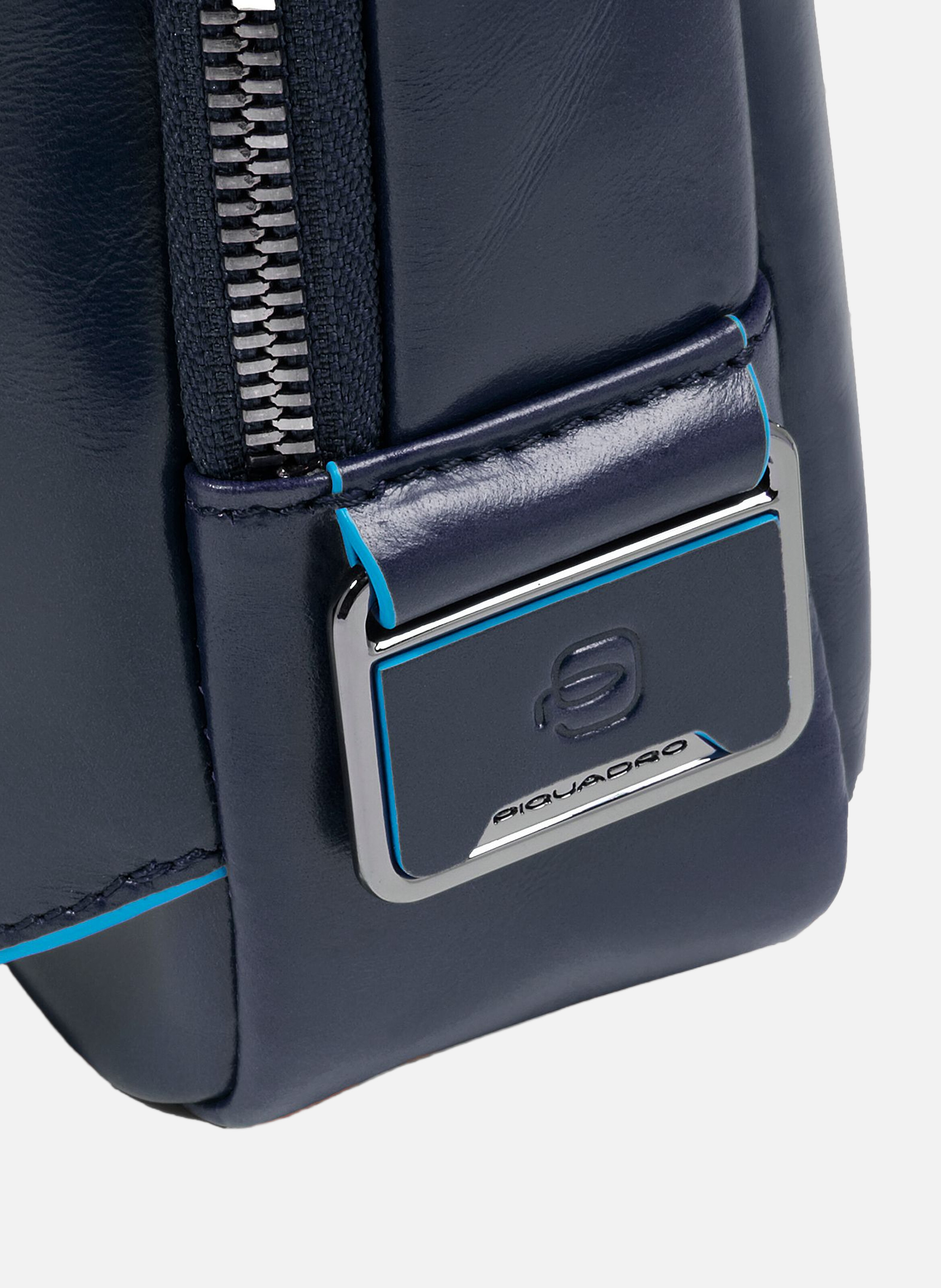 Men's crossbody bag for ipad®mini PIQUADRO Blue