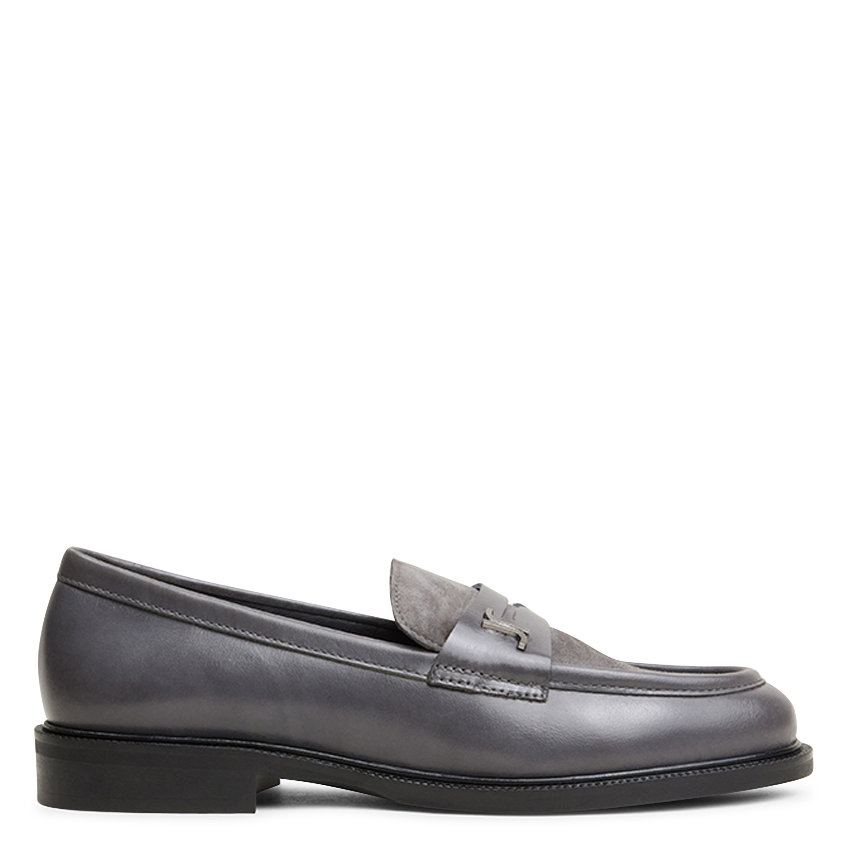 Mocassins en cuir duedi JONAK Gris