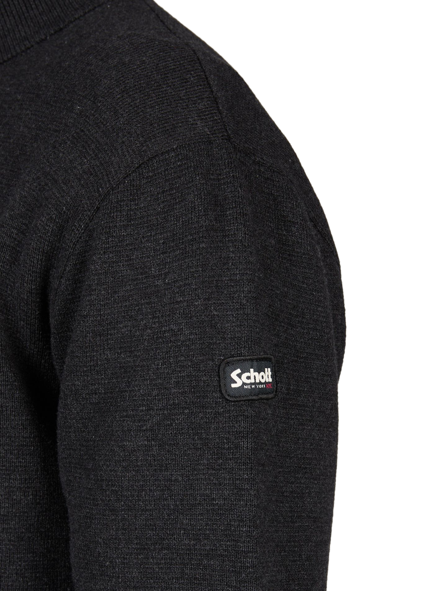 Baumwollpullover SCHOTT Grau