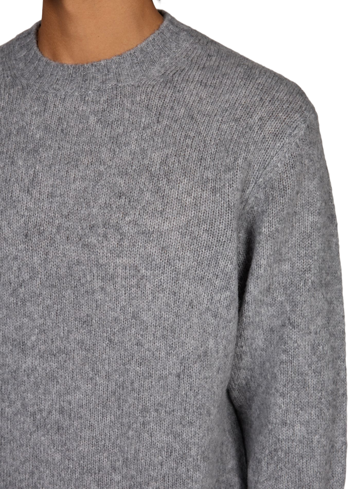 Straight wool blend Lee sweater NN.07 Grey