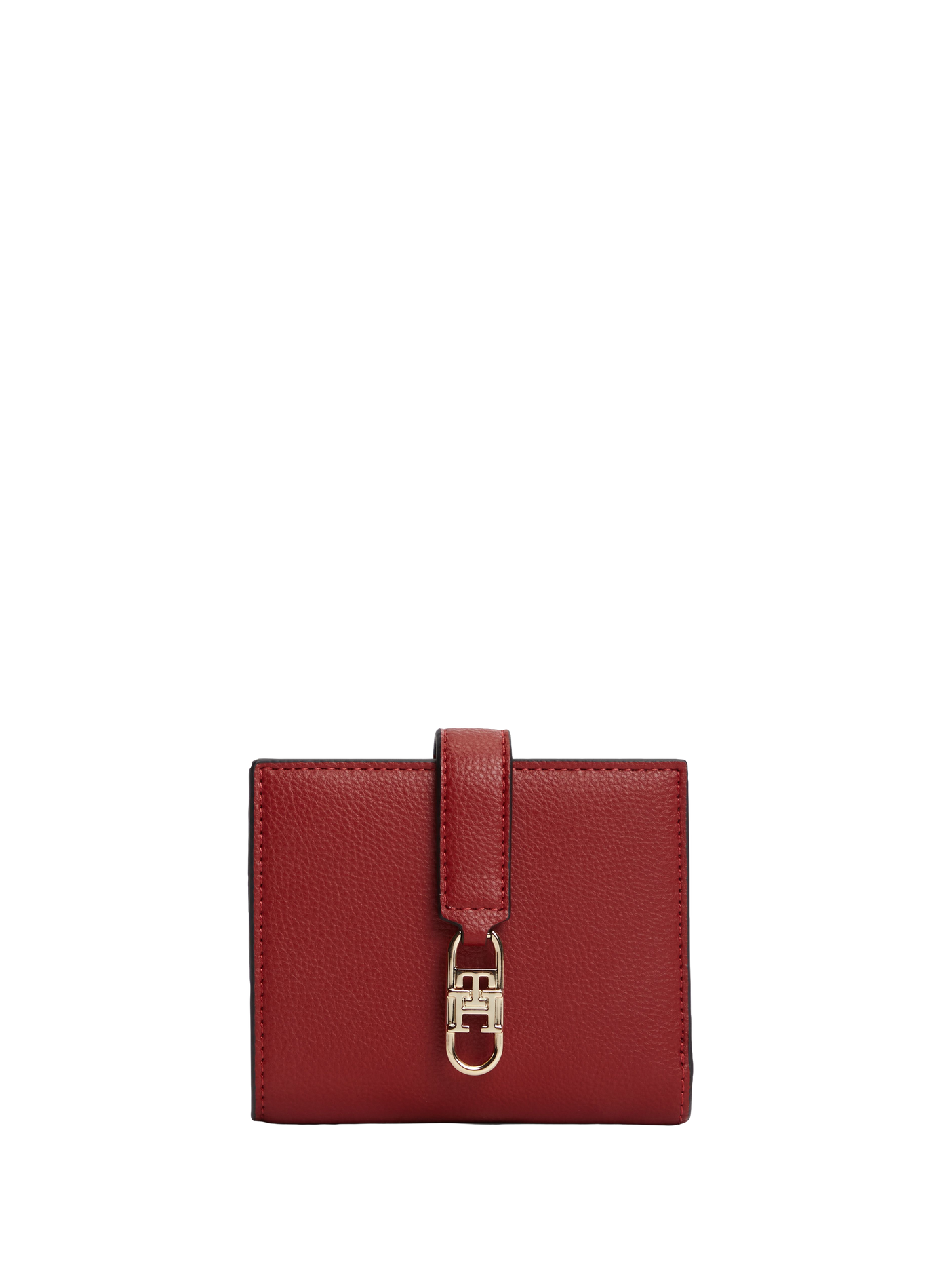 Solid card holder TOMMY HILFIGER Red