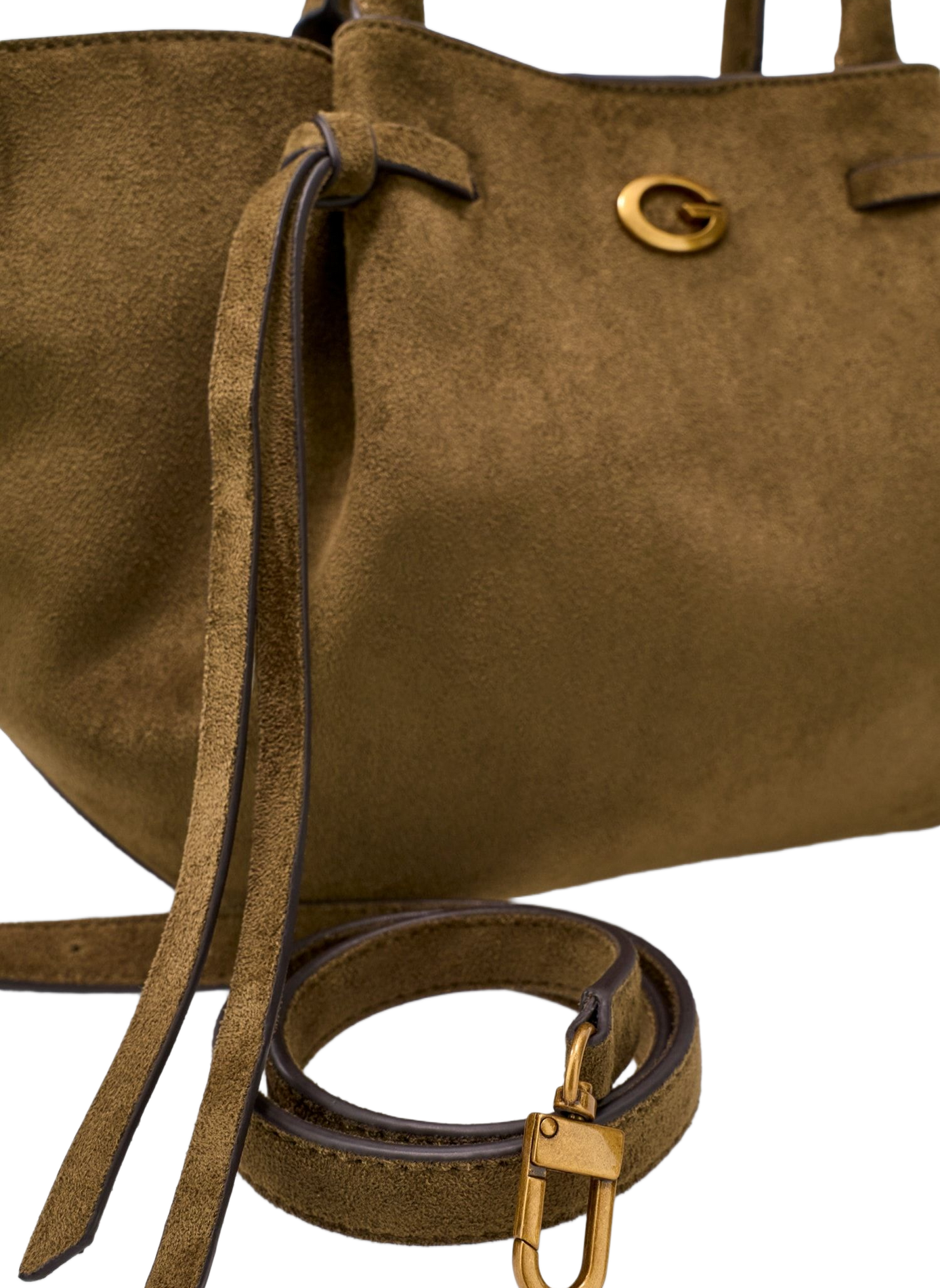 Sac à main en daim  GUESS Vert