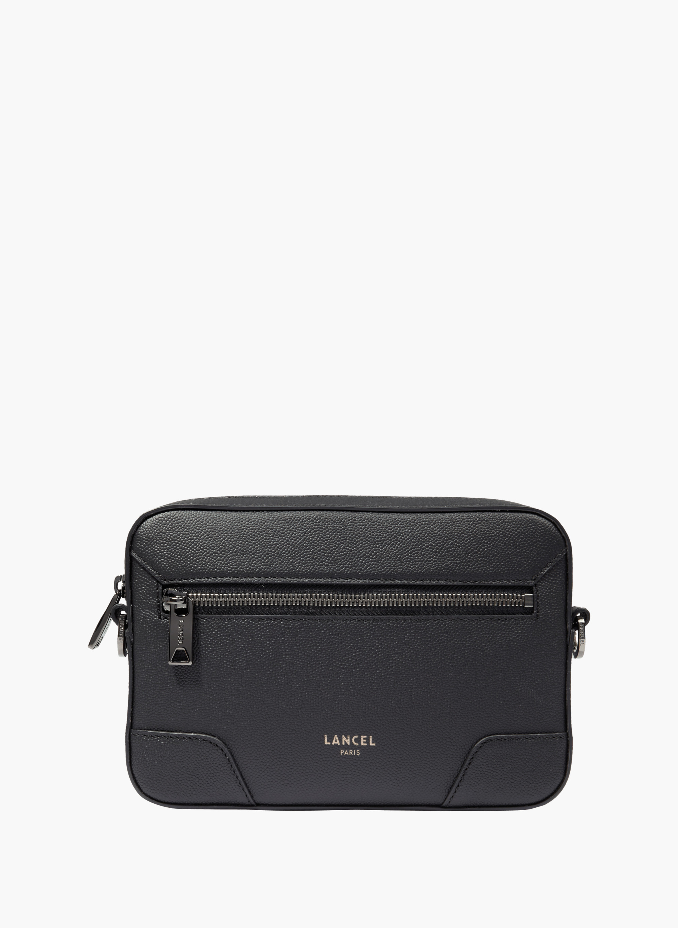 Sac caméra charlie de lancel en cuir LANCEL Noir