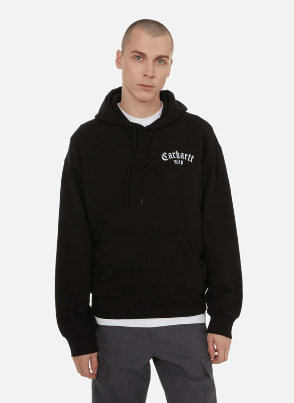 CARHARTT WIP Cotton hoodie Black