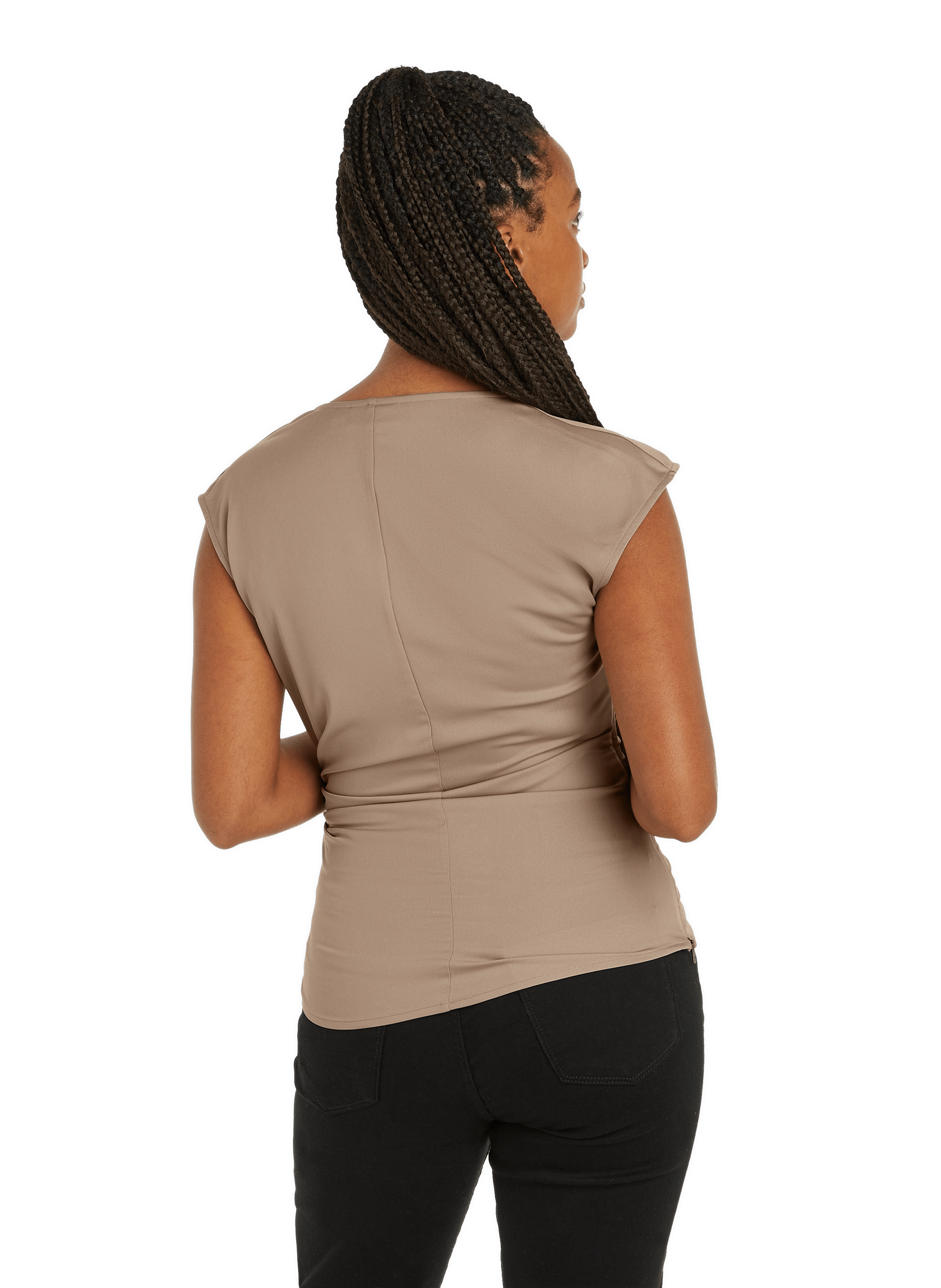 Top drapé  CALVIN KLEIN Beige