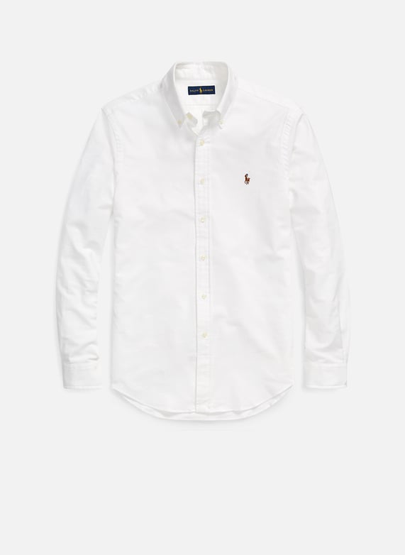 Slim Fit Long Sleeve Shirt Polo Ralph Lauren Men Printemps