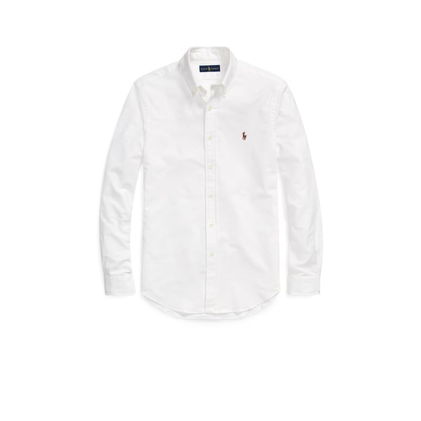 Polo Ralph Lauren Refined White Button-up Shirt With Timeless Appeal