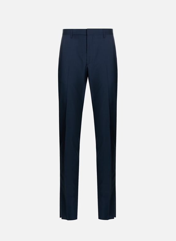 Pantalon Emar en laine Bleu by SAISON 1865 SAISON 1865 Pantalon Emar en laine Bleu