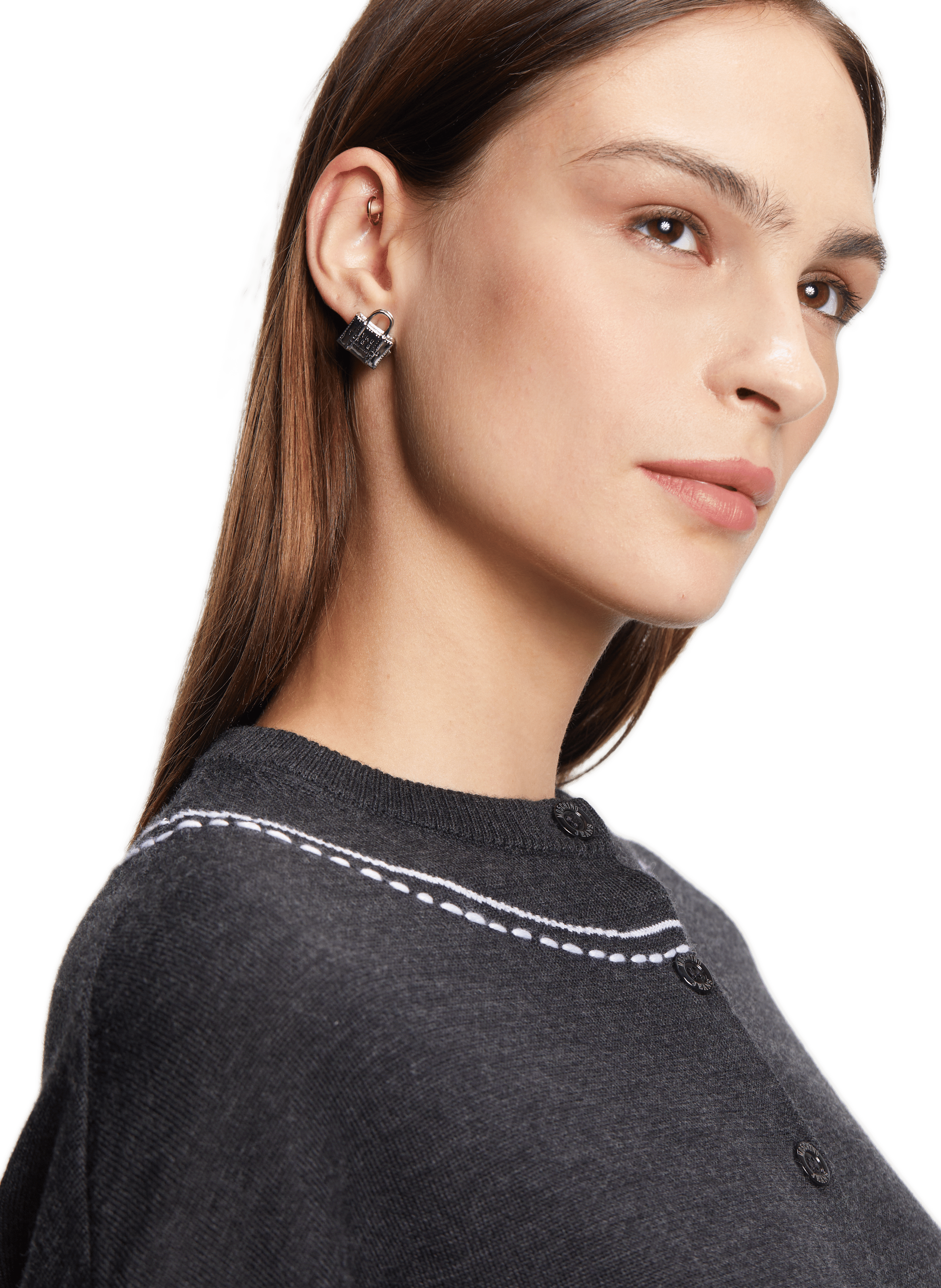 Boucles d'oreille Tote Bag  MARC JACOBS Doré