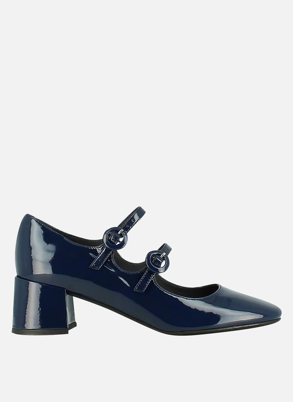 Babies en cuir glacé delou Bleu by JONAK JONAK Babies en cuir glacé delou Bleu
