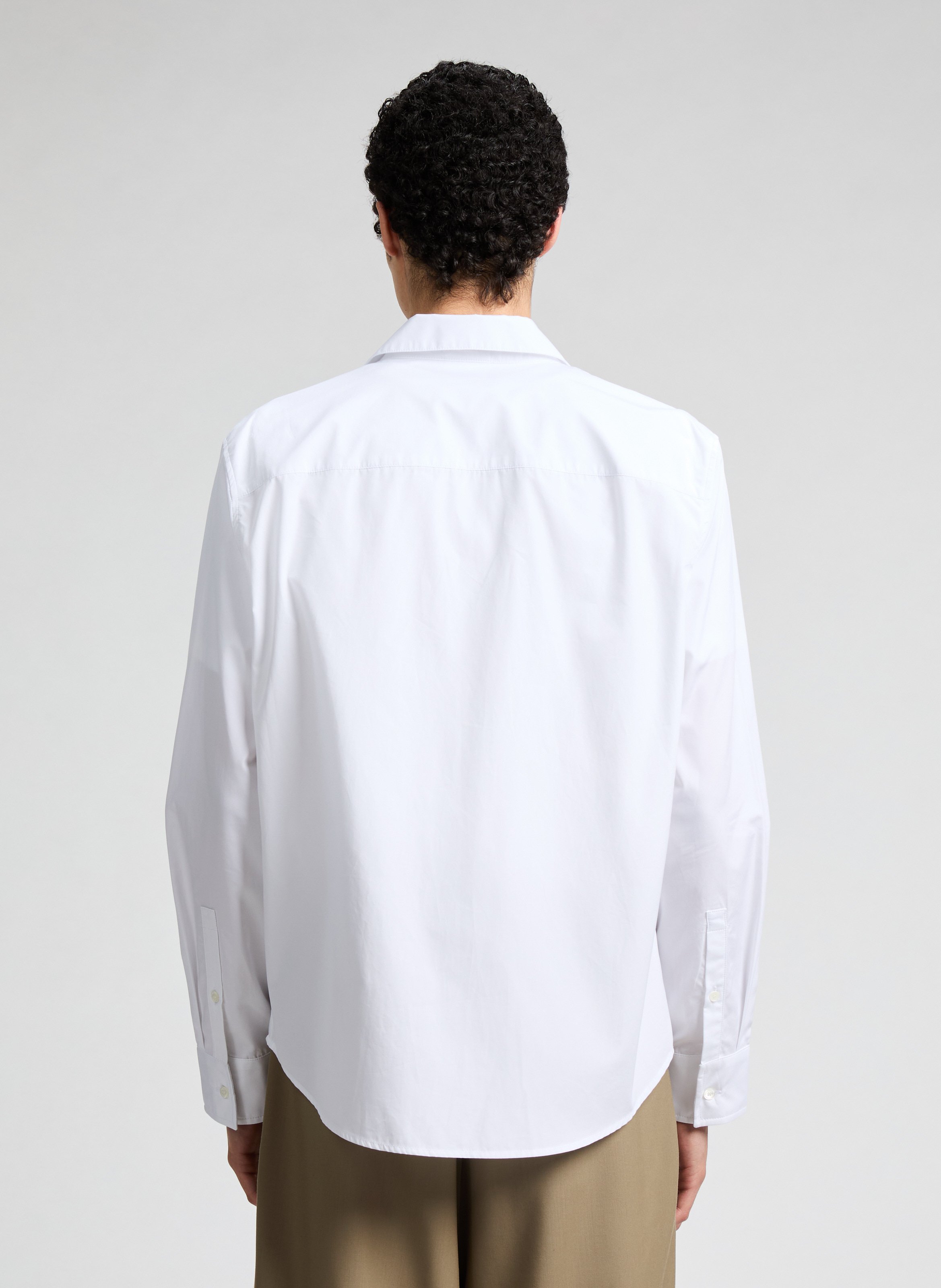  Cotton shirt COURRÈGES White