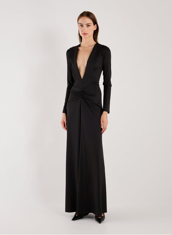 Flowing maxi dress Black by VICTORIA BECKHAM VICTORIA BECKHAM Flowing maxi dress Black