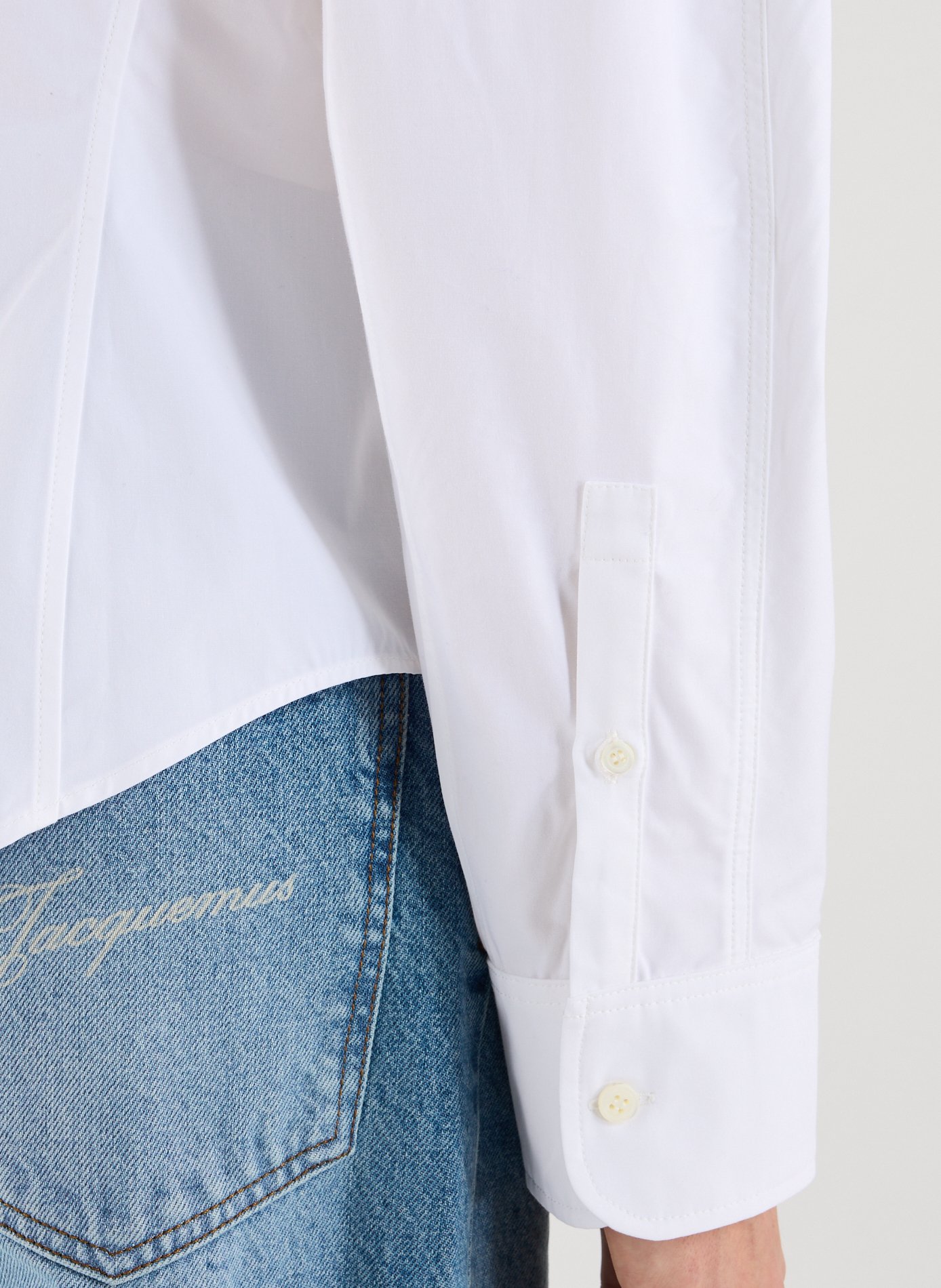 La chemise Ovaldo JACQUEMUS Blanc