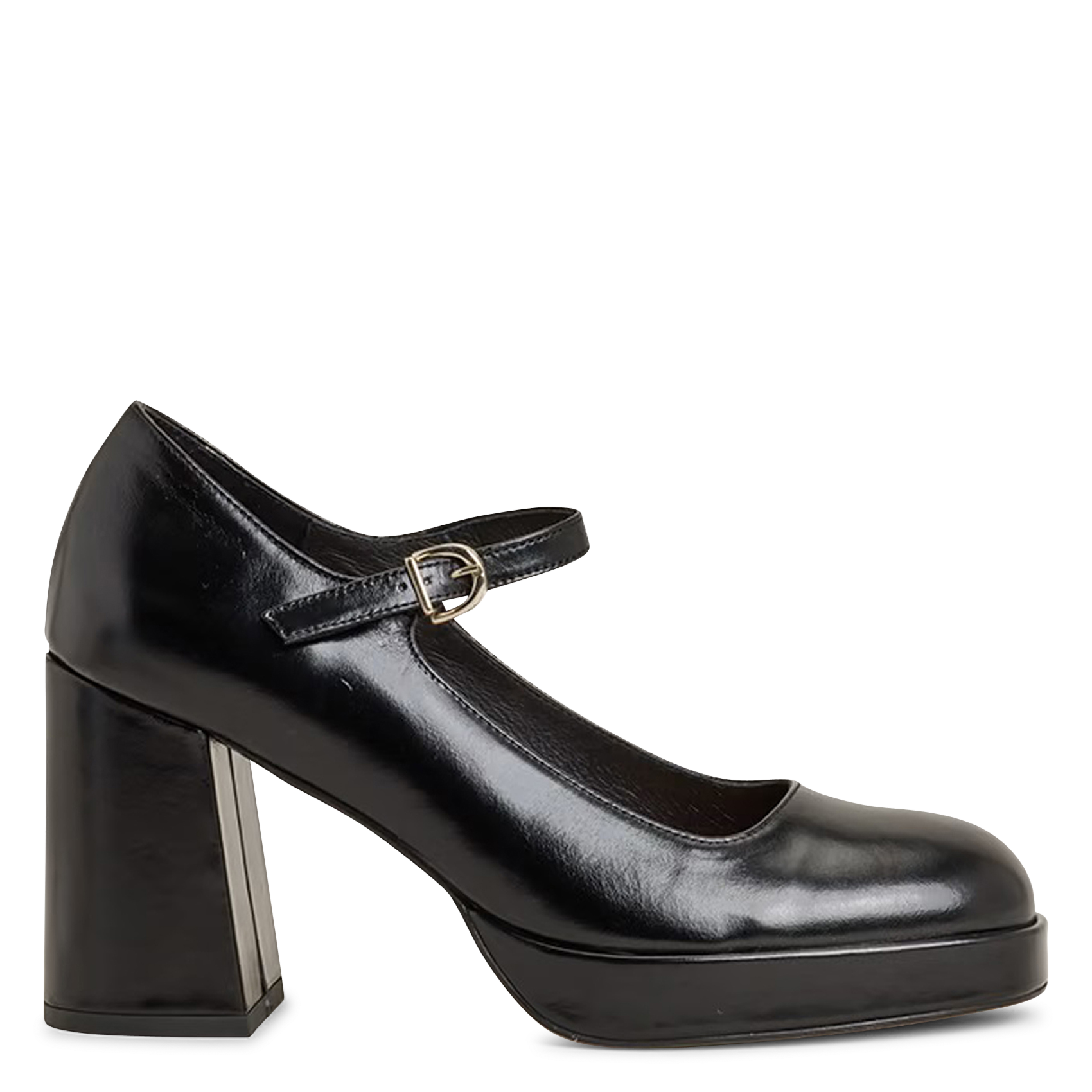 Babies en cuir veritox JONAK Noir