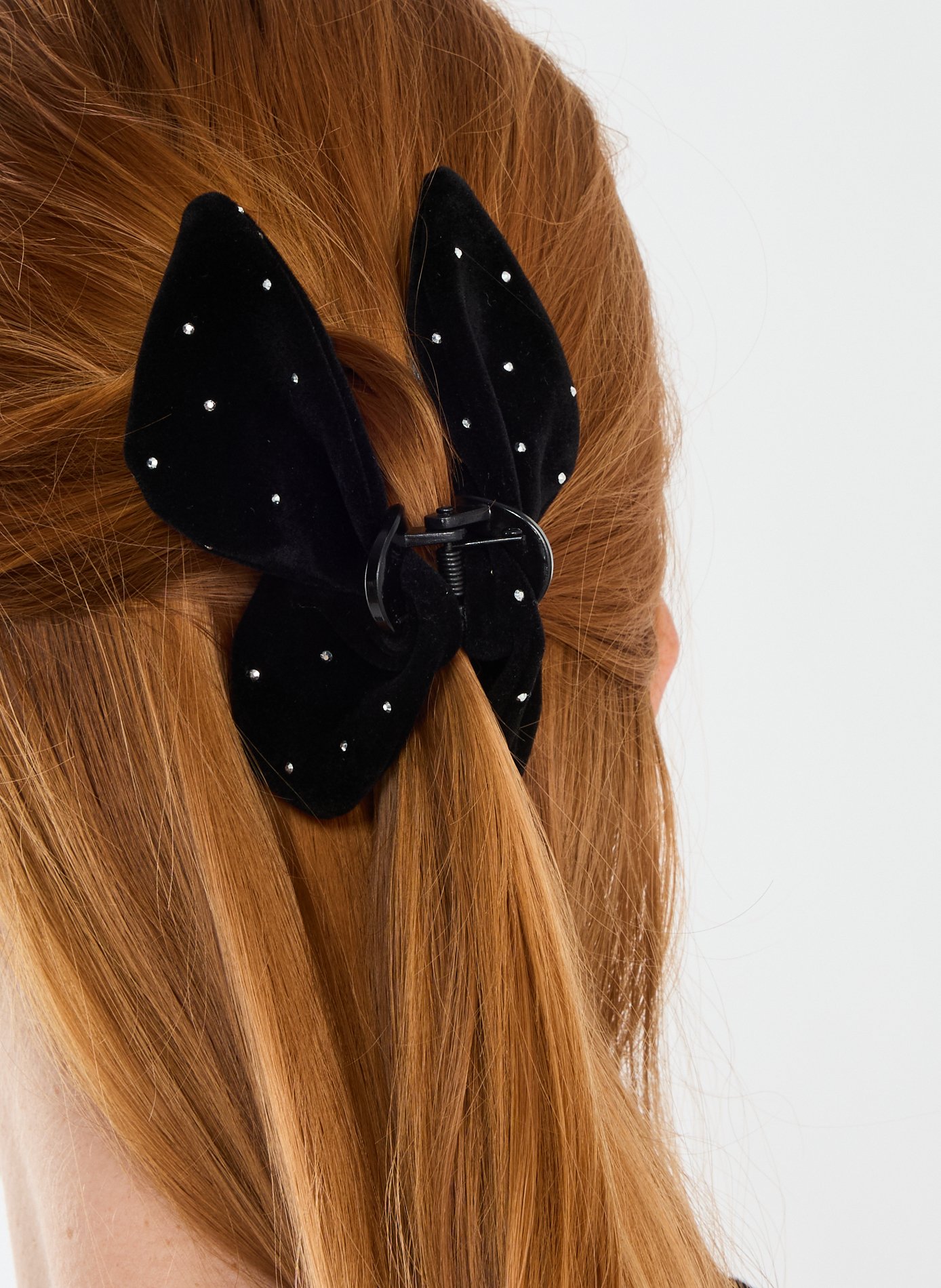 Butterfly hair clip AU PRINTEMPS PARIS Black