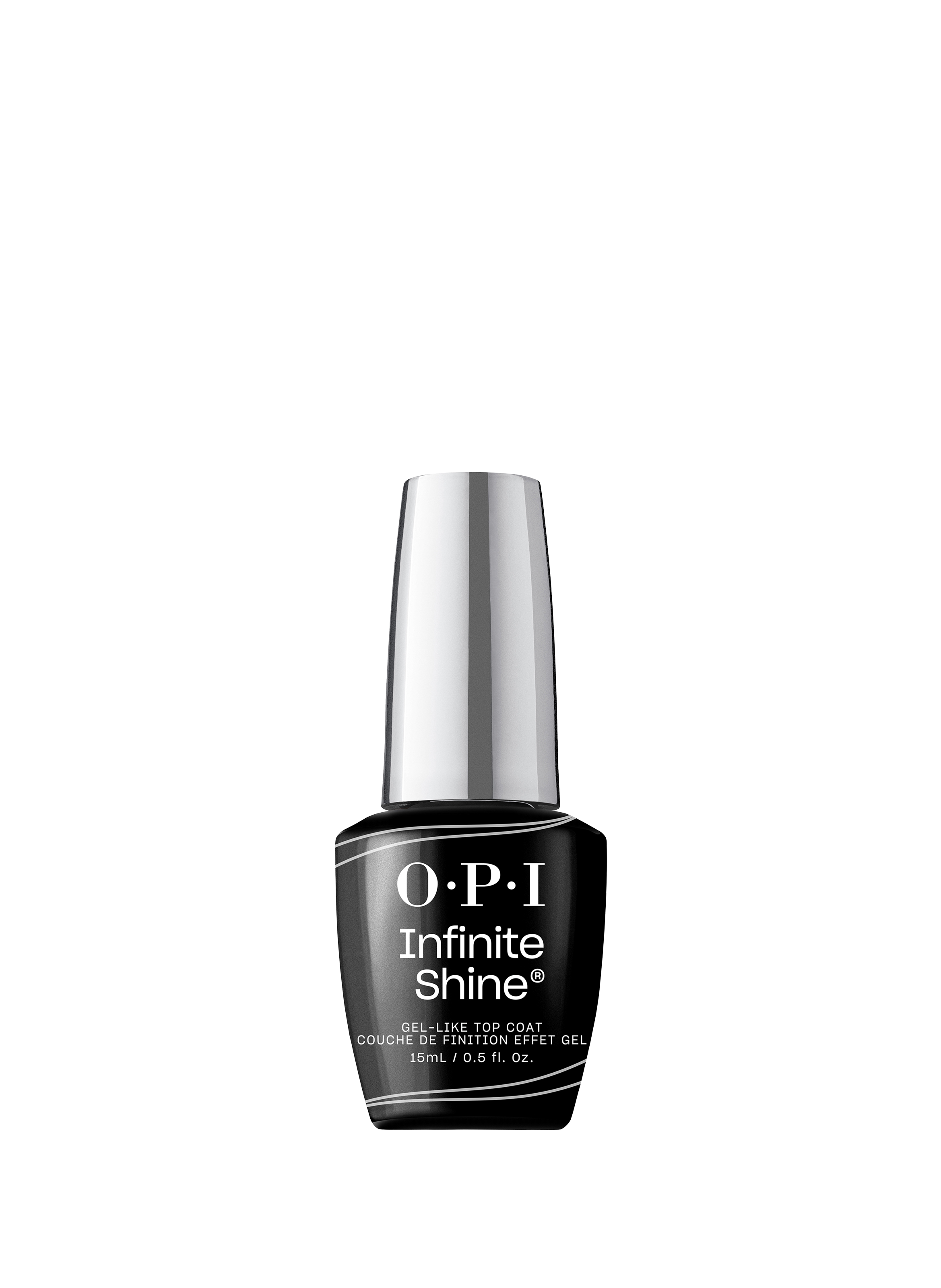 OPI Gel Effect Top Coat
Infinite Shine
Long-lasting gel effect Top Coat No color