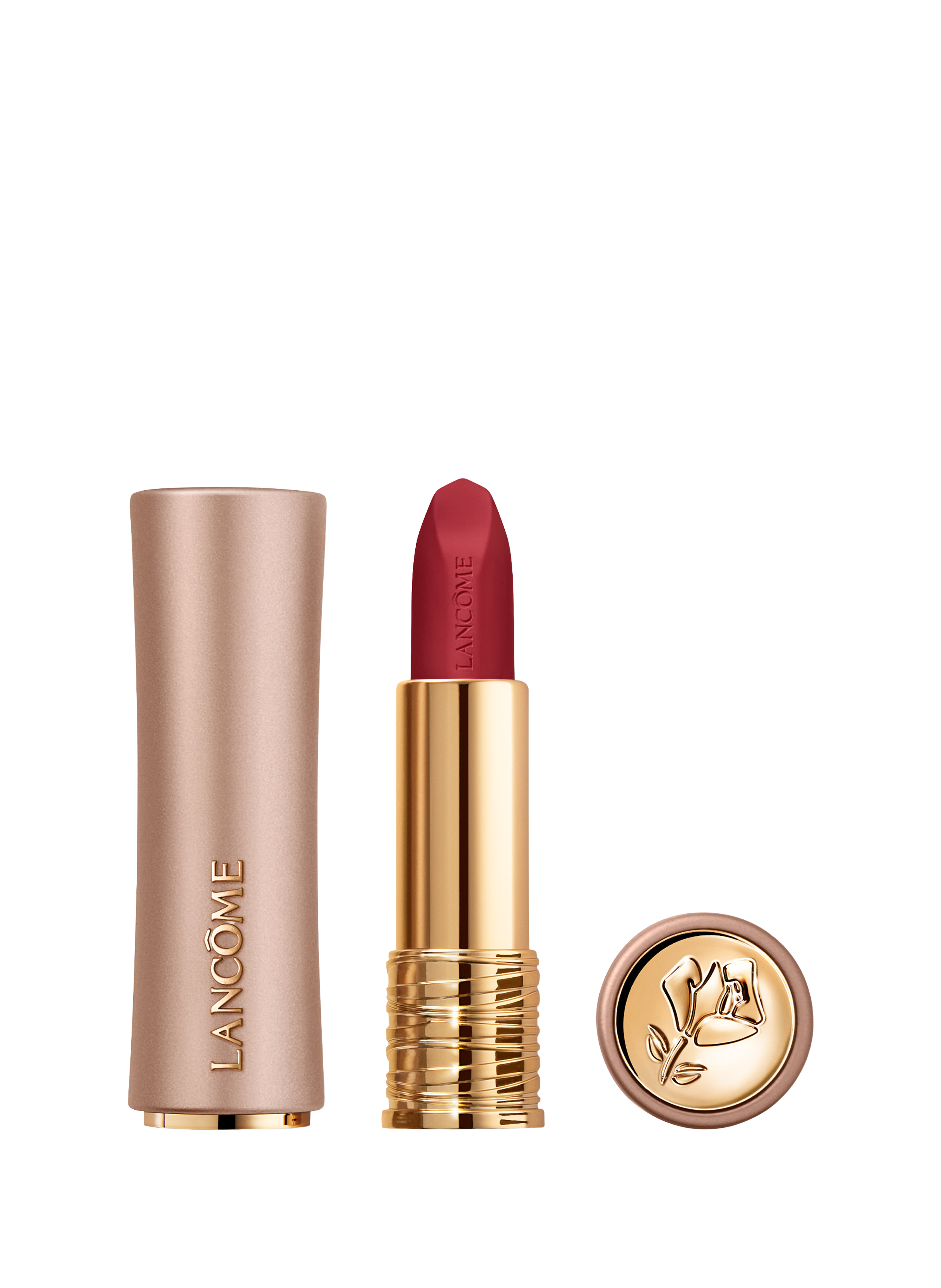 LANCÔME L'Absolu Rouge - Rouge à lèvres mat effet flouté sensation lèvres nues 282 tout doux