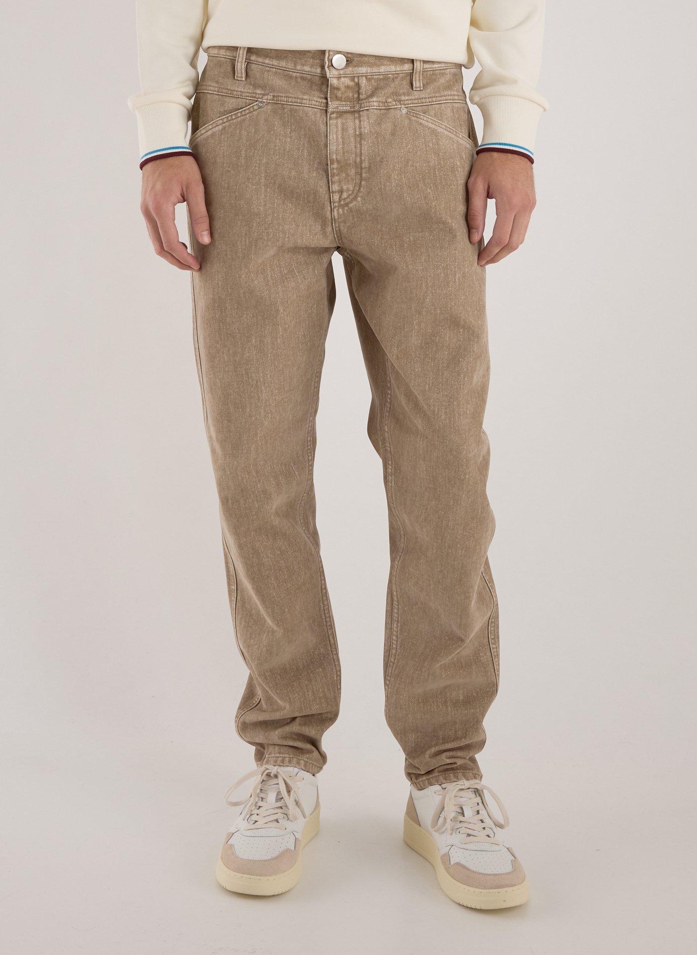 CLOSED Pantalon en coton Beige