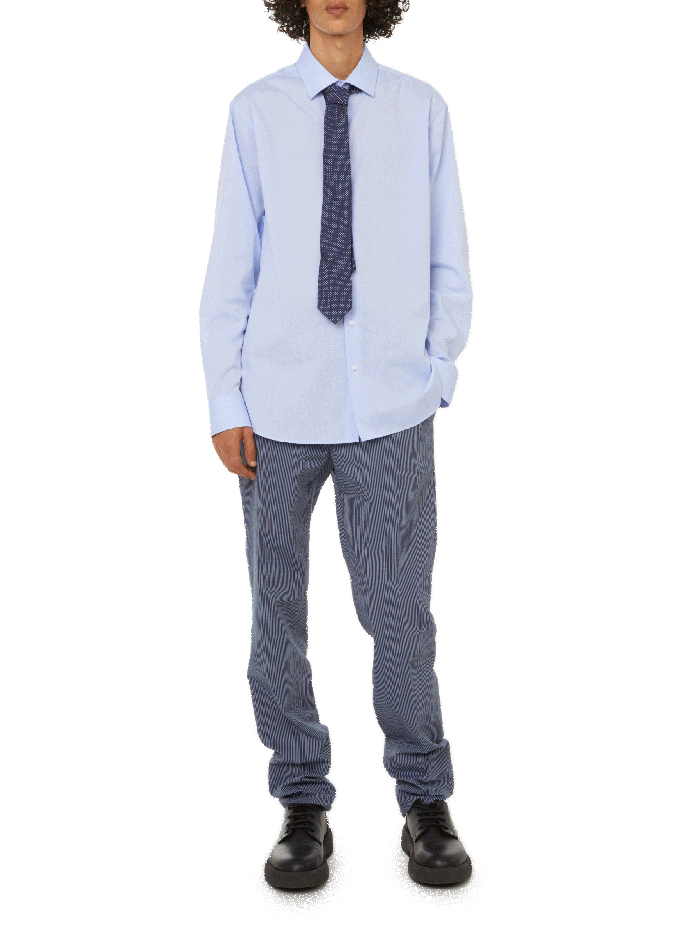 Kent-collar shirt SEIDENSTICKER Blue