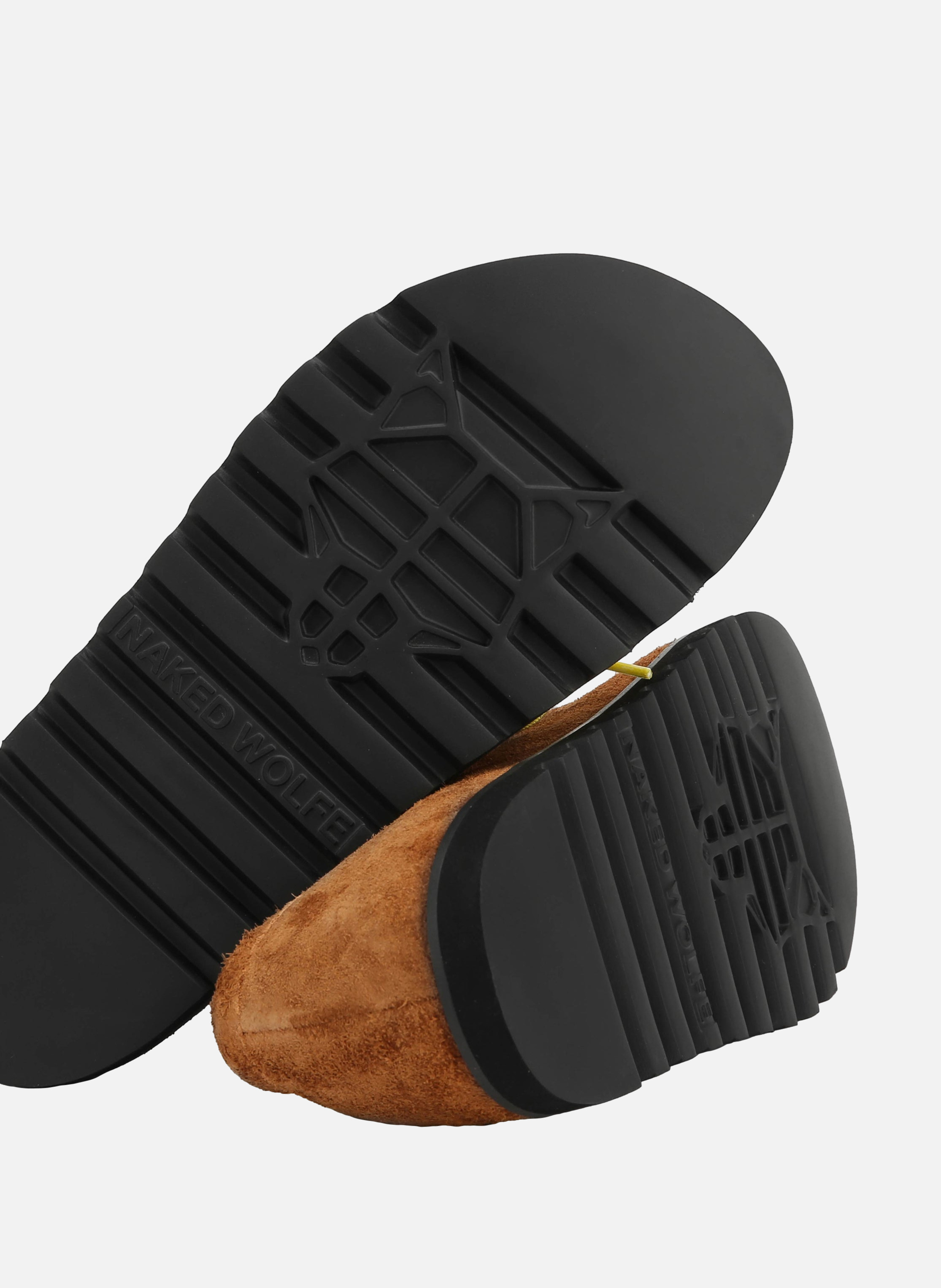 Mocassins malibu NAKED WOLFE Marron