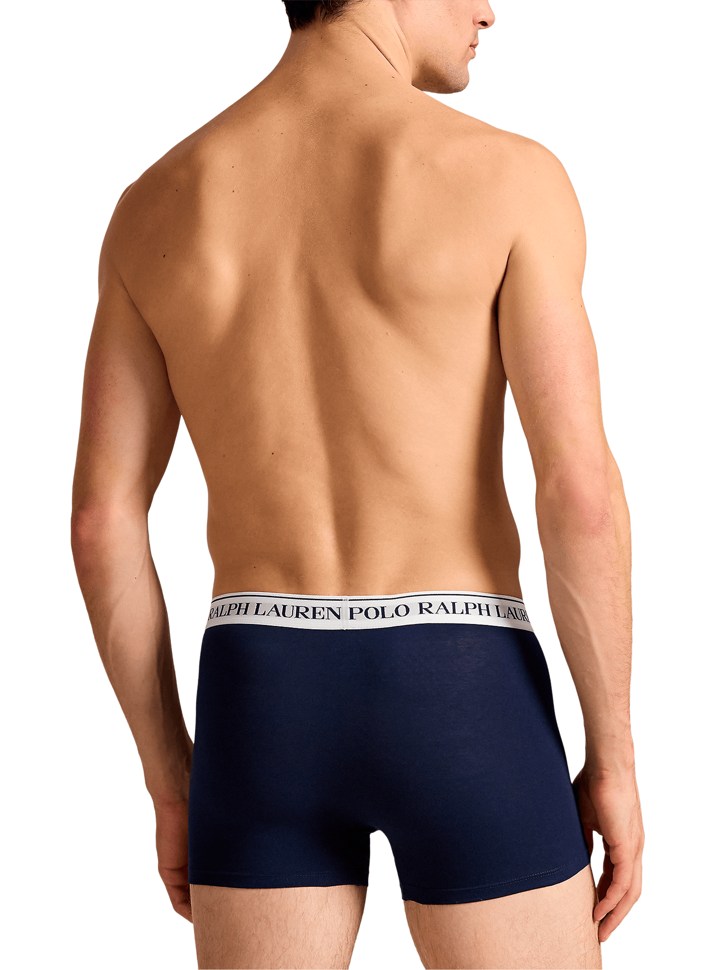  Pack of three cotton boxers POLO RALPH LAUREN Multicolour