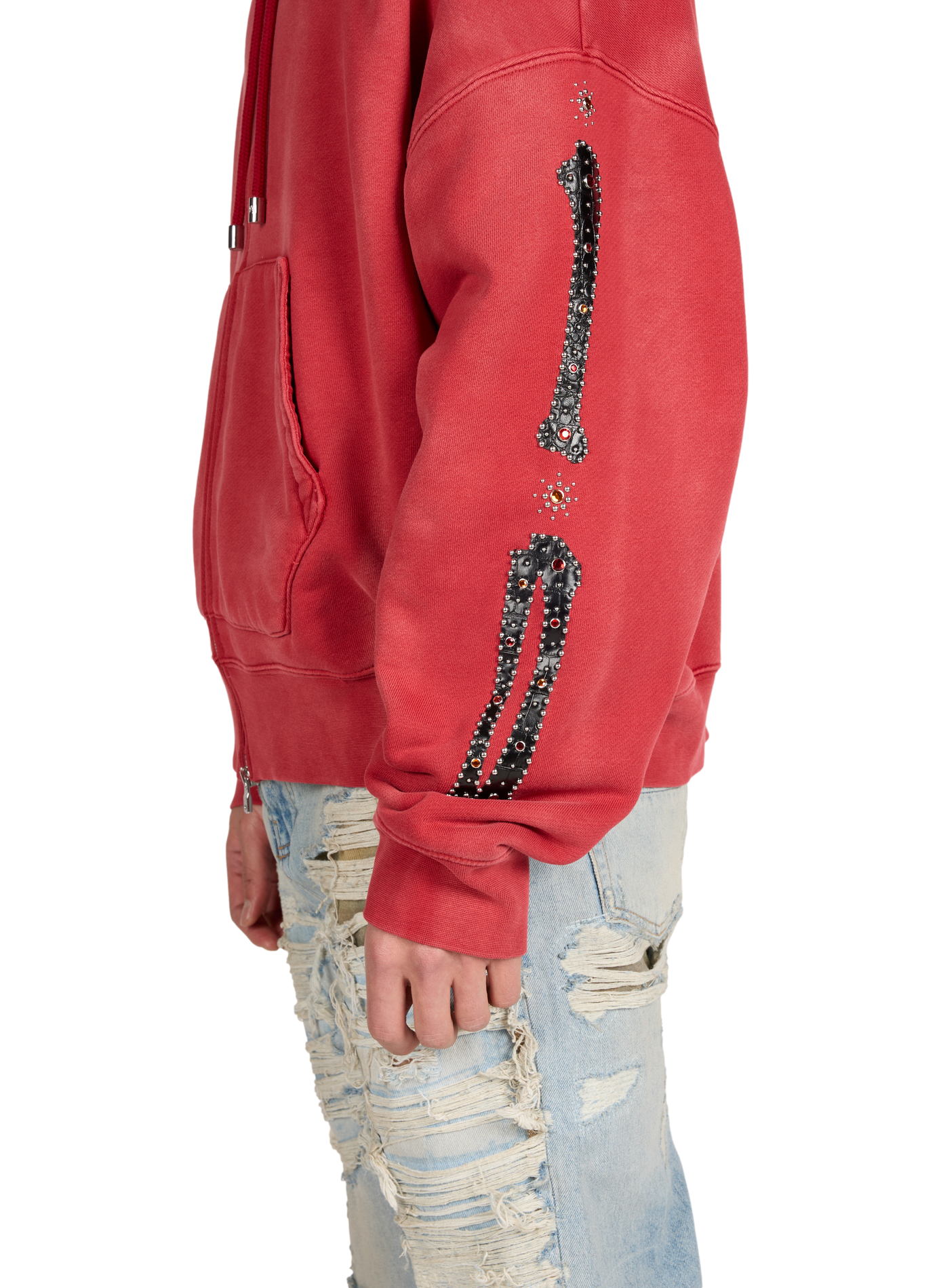 Straight printed cotton T-shirt AMIRI Black