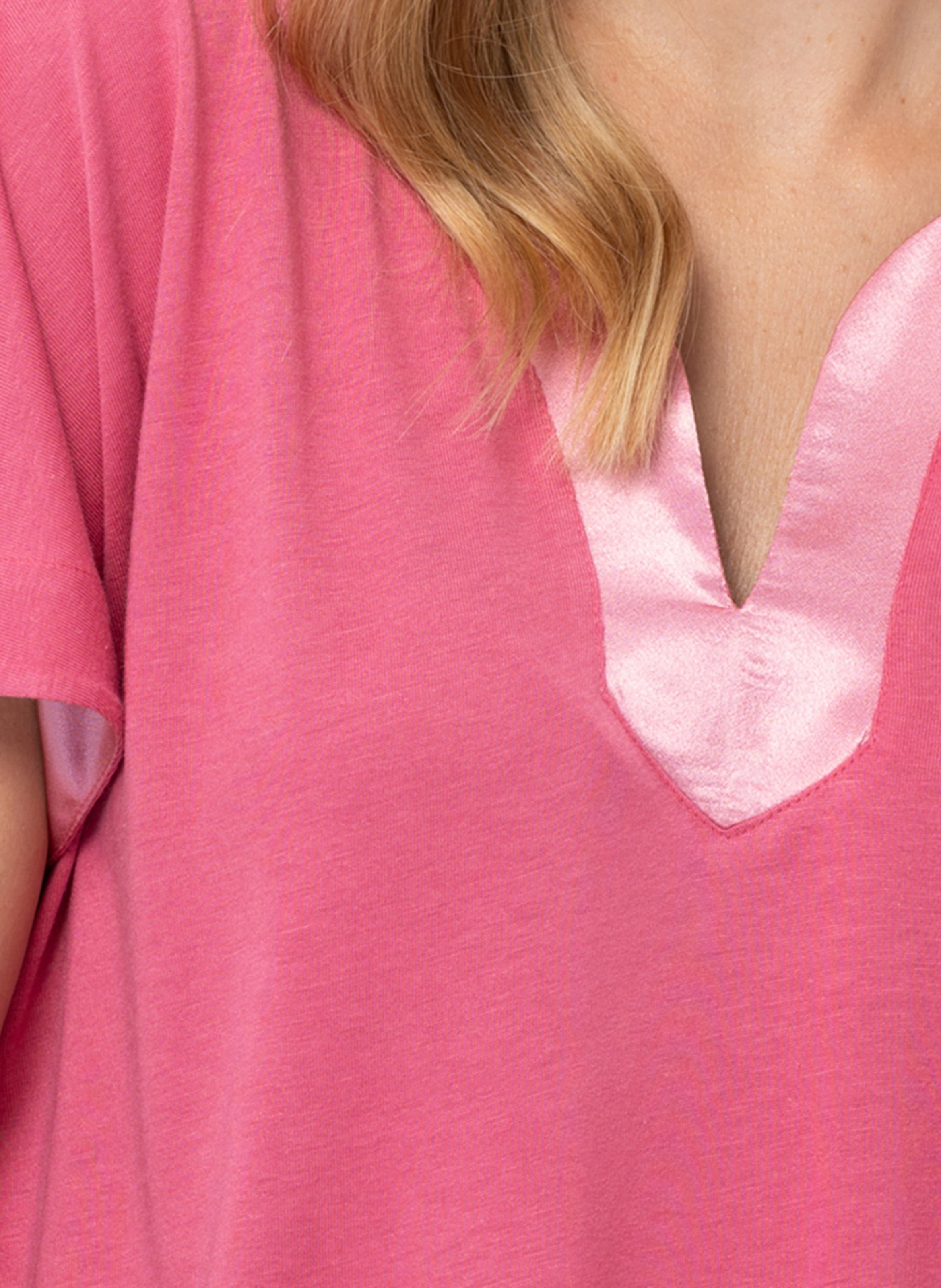 Pyjama en coton modal mily 202 LE CHAT Rose