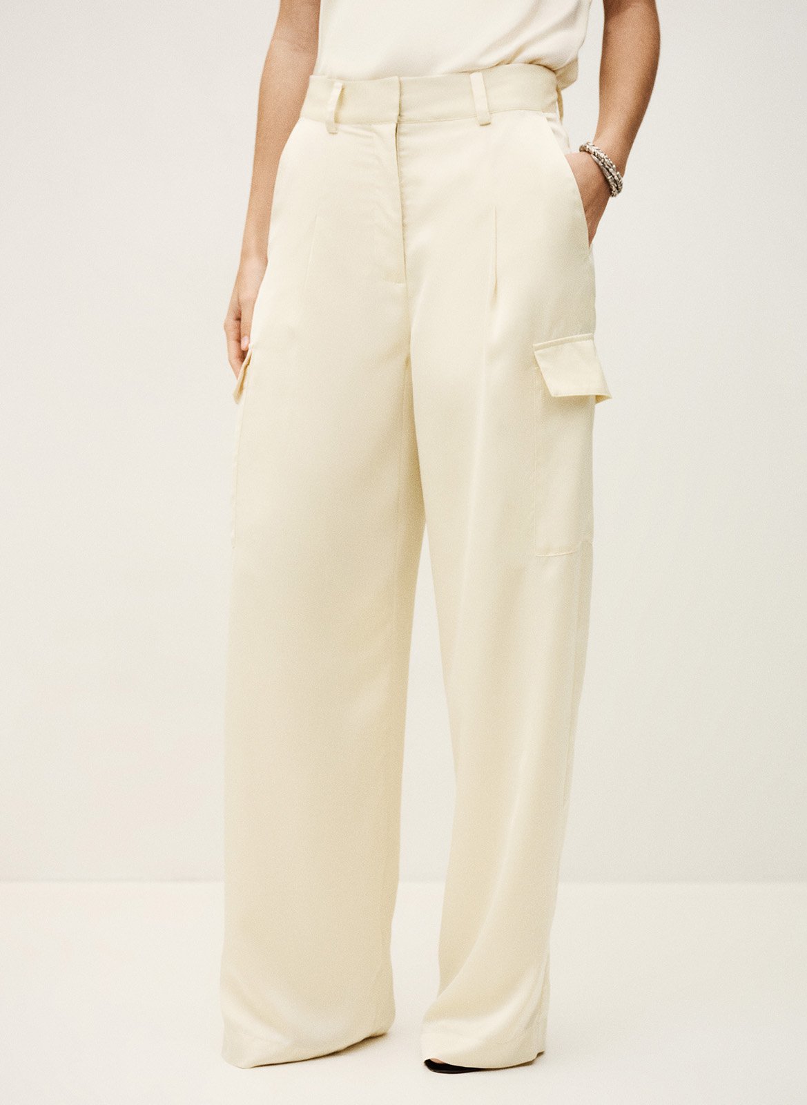 Pantalon cargo cary BA&SH Beige