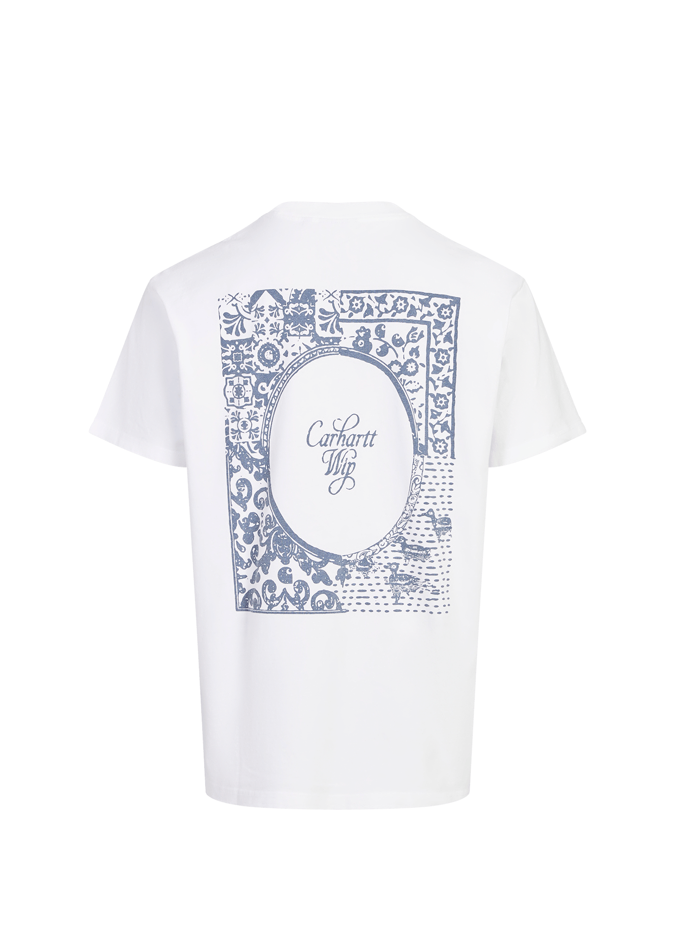 Biker-style cotton t-shirt CARHARTT WIP White