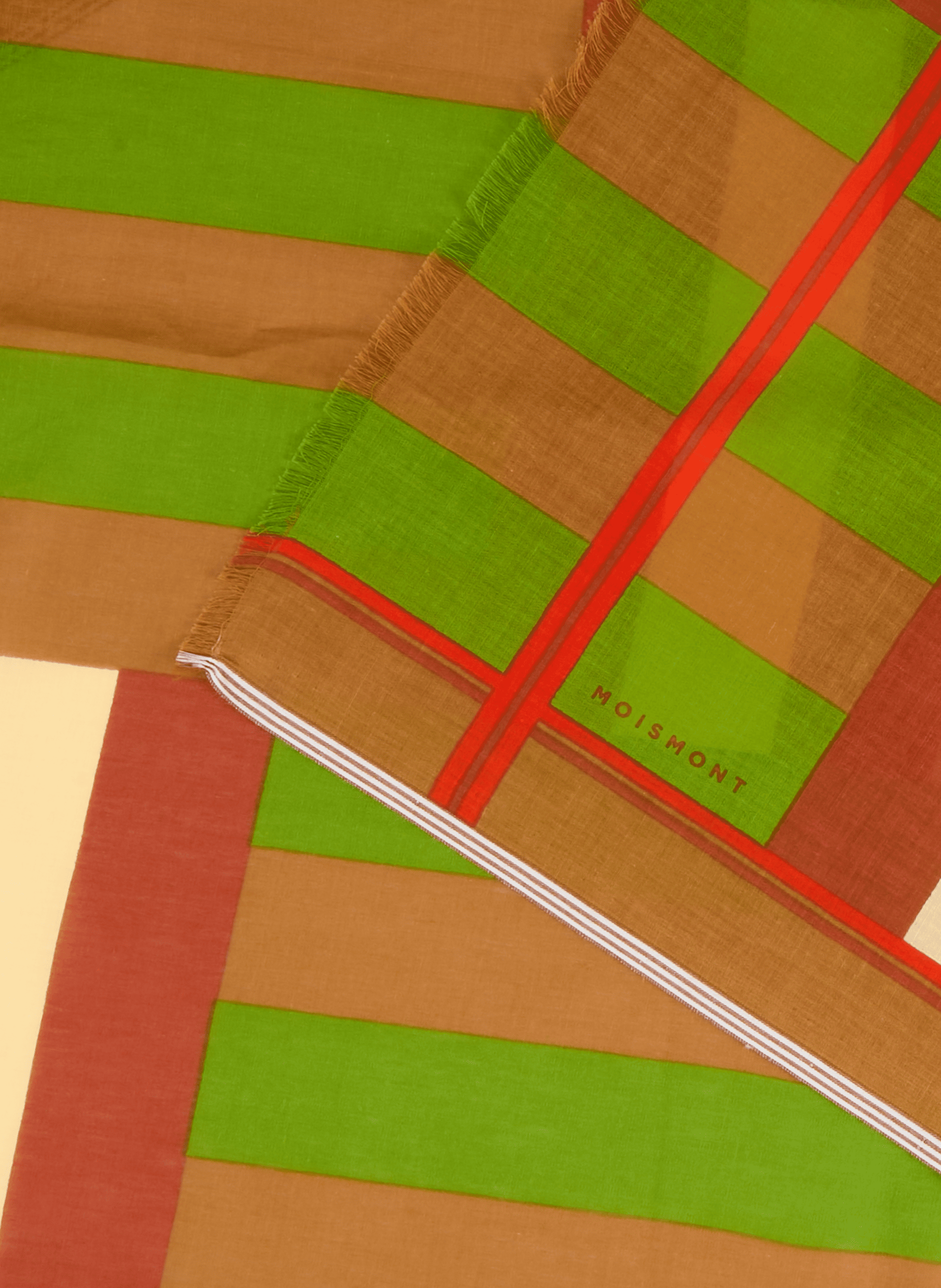 Foulard en coton MOISMONT Vert