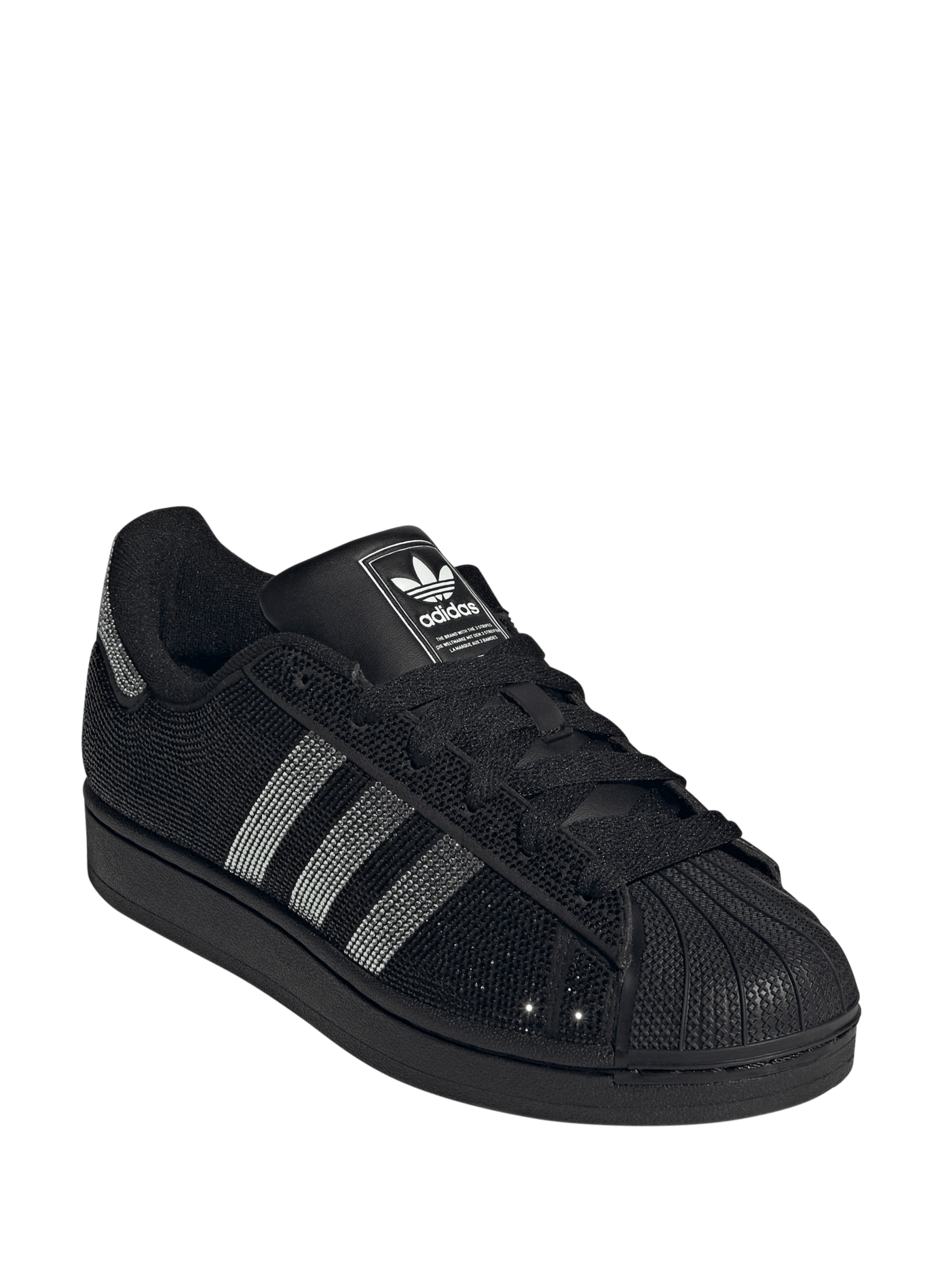 Baskets Superstar II à strass  ADIDAS Black
