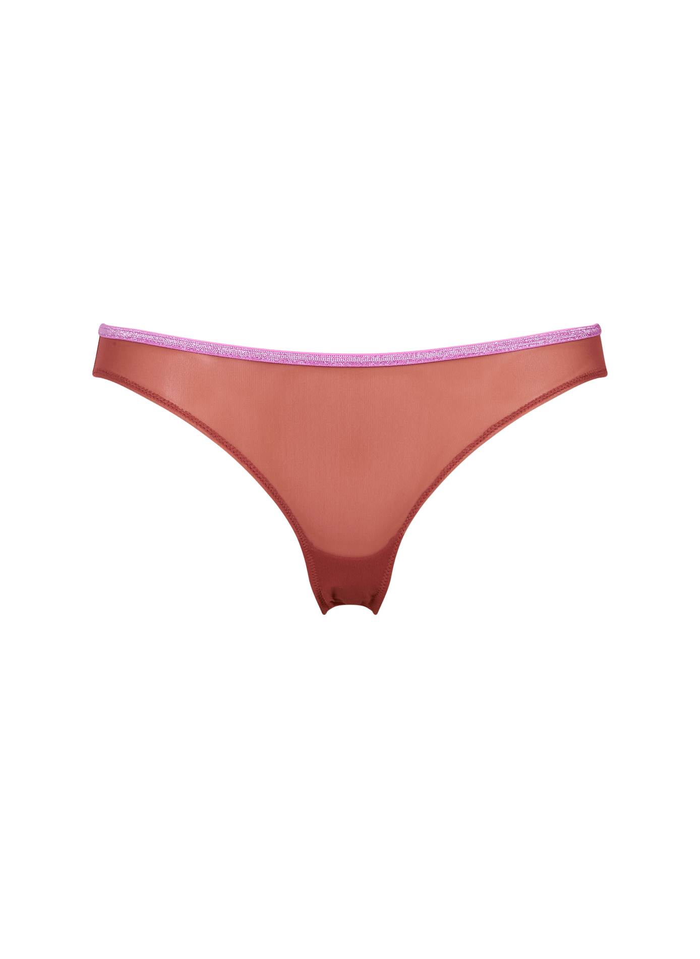 Georgia culottes with shiny trim LA NOUVELLE Red